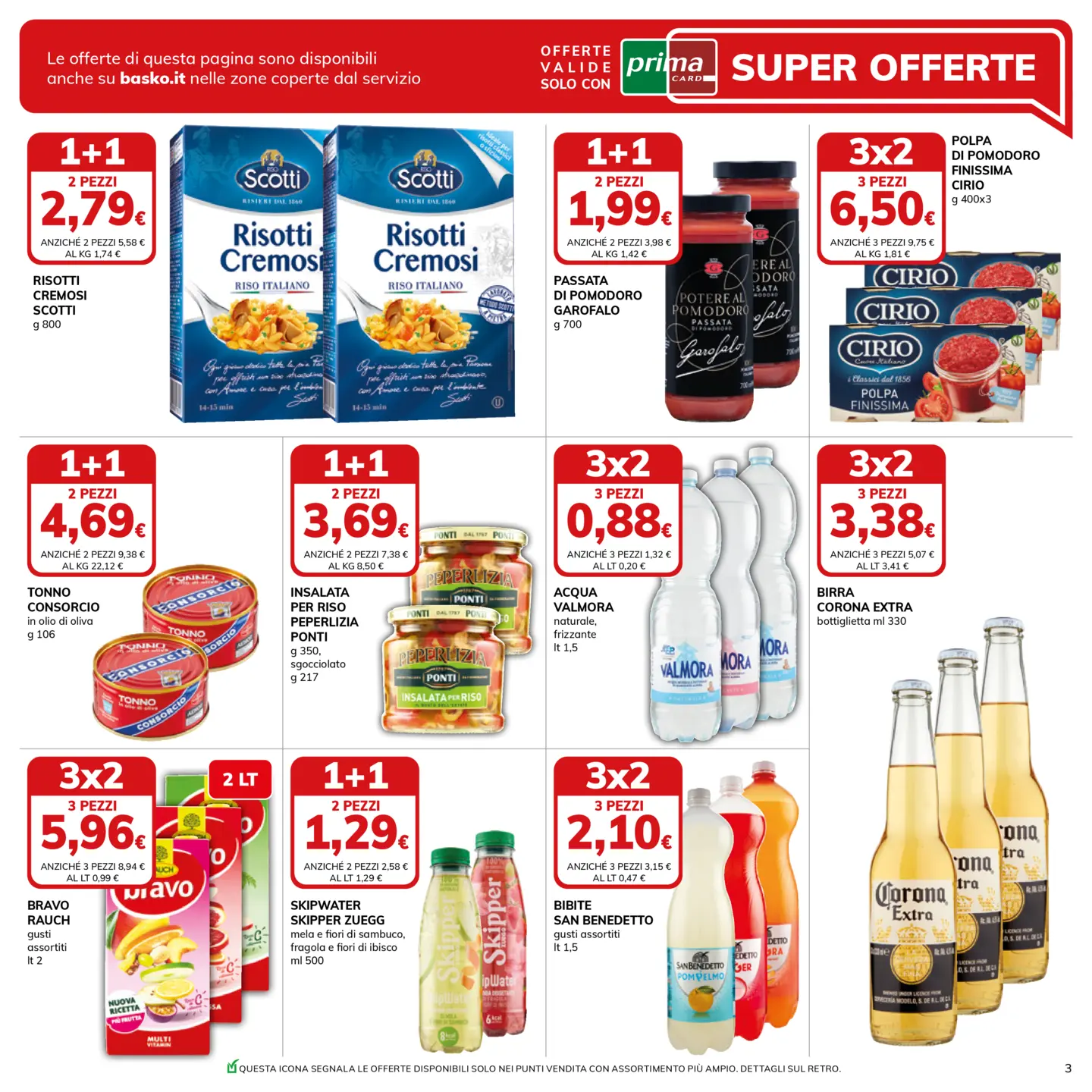basko - Volantino attuale di Basko - Super offerte valido dal mercoledì 03/06/2026 al lunedì 15/06/2026 - page: 3