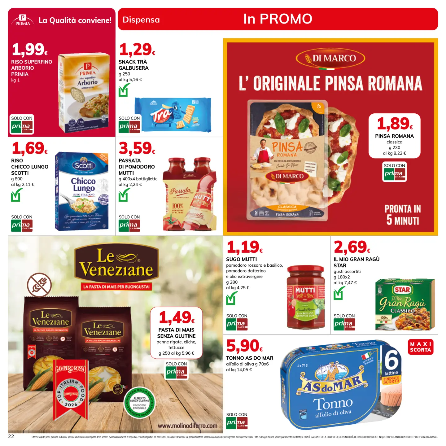 basko - Volantino attuale di Basko - Super offerte valido dal mercoledì 03/06/2026 al lunedì 15/06/2026 - page: 22