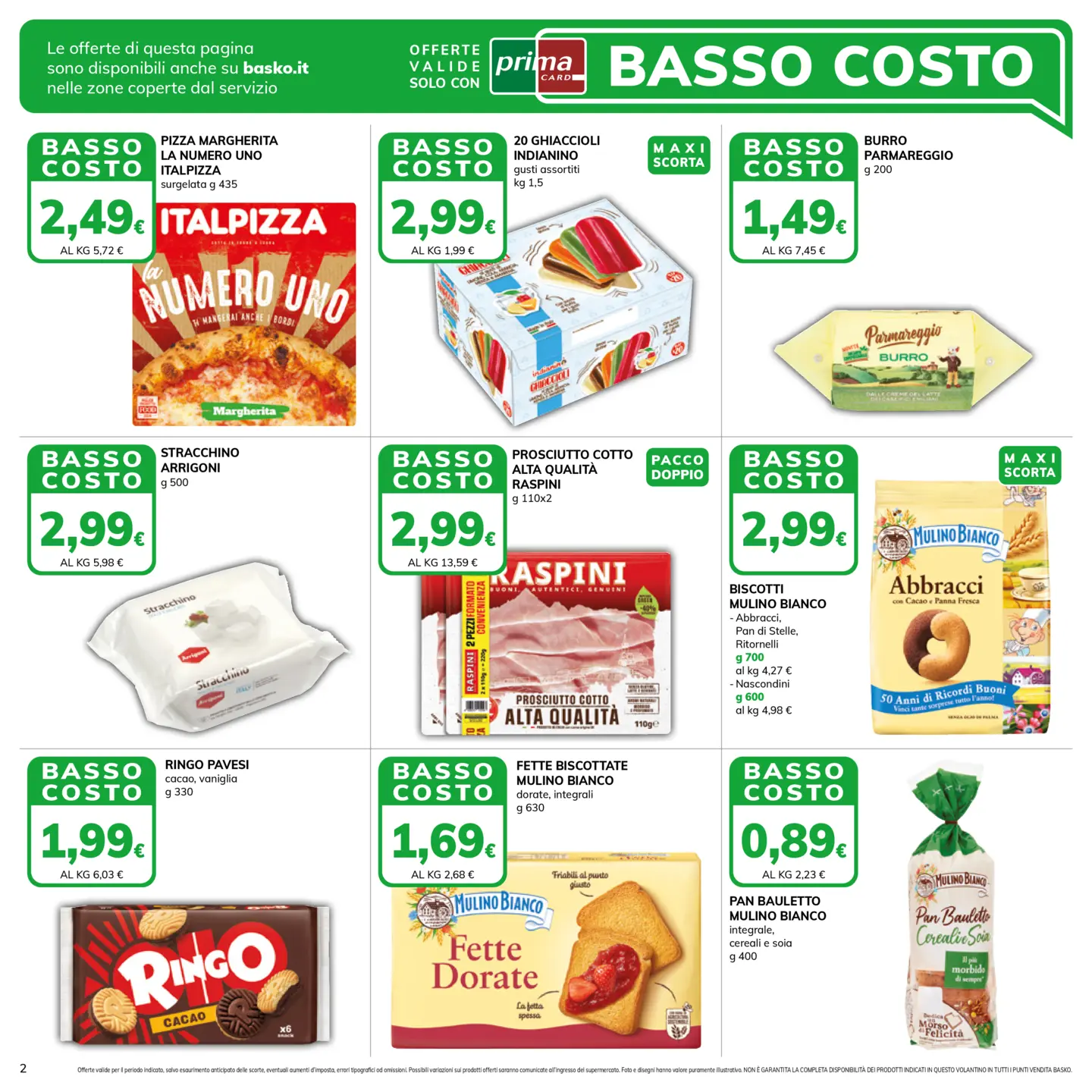 basko - Volantino attuale di Basko valido dal martedì 16/06/2026 al lunedì 29/06/2026 - page: 2