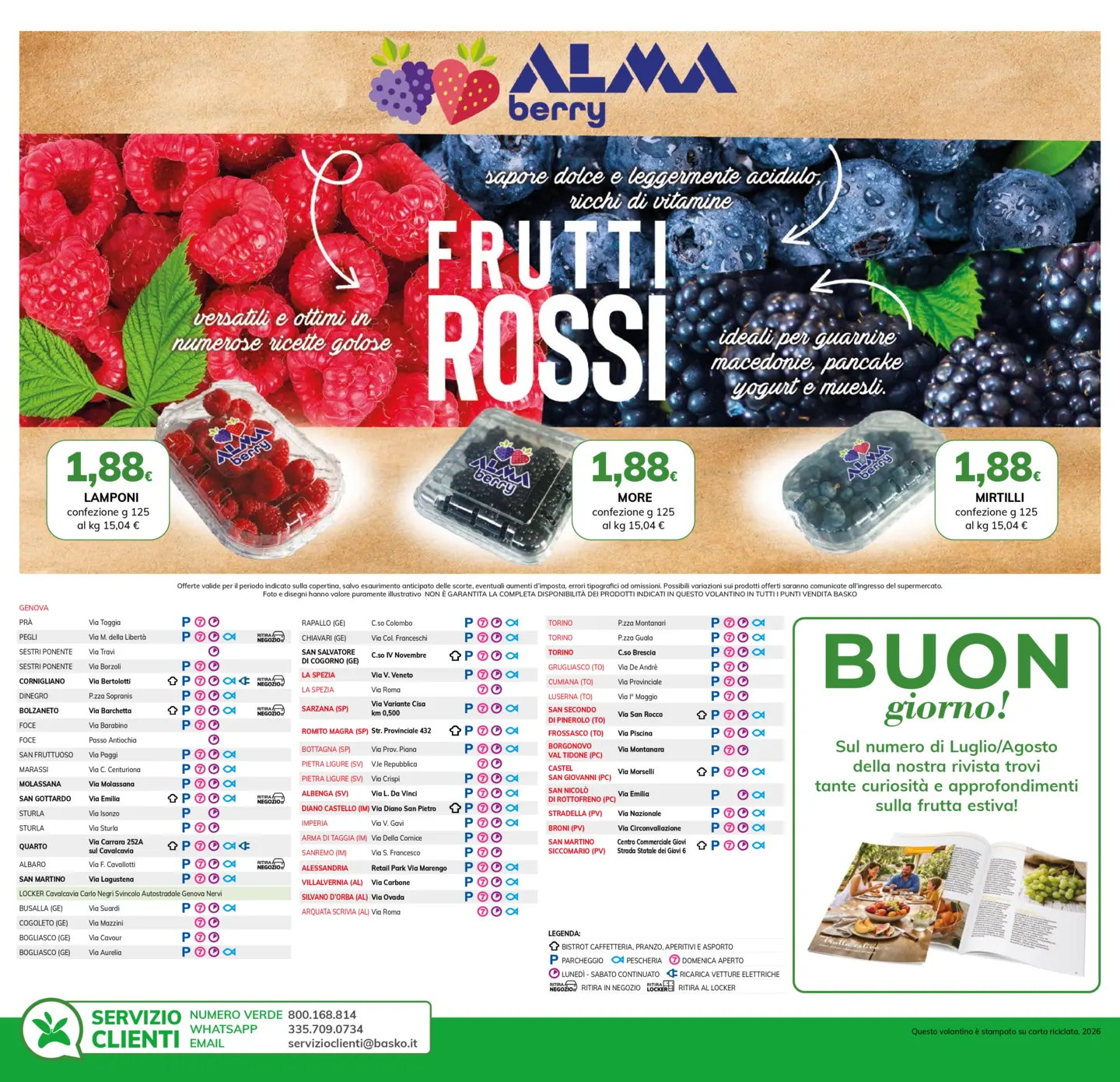 basko - Volantino attuale di Basko - Speciale frutta estiva valido dal martedì 07/07/2026 al lunedì 20/07/2026 - page: 4