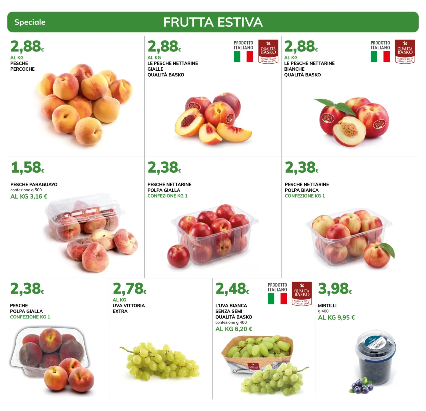 basko - Volantino attuale di Basko - Speciale frutta estiva valido dal martedì 07/07/2026 al lunedì 20/07/2026 - page: 3