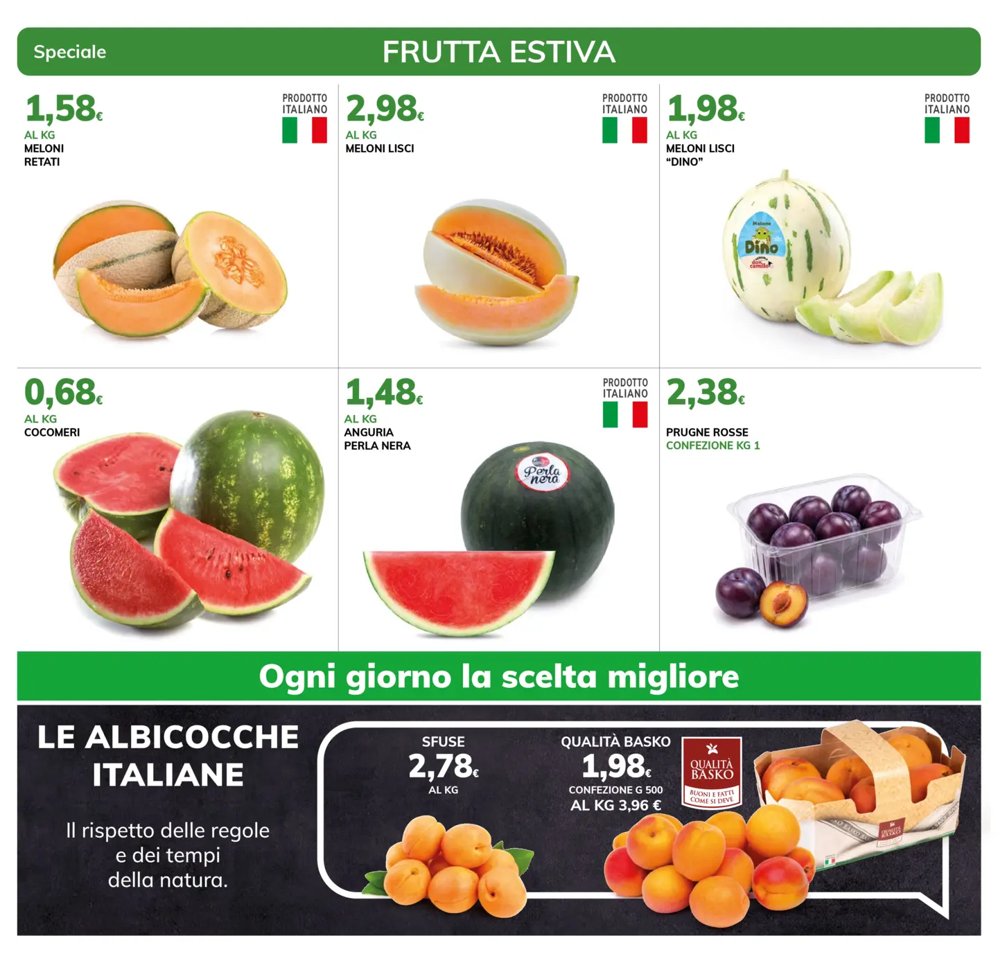 basko - Volantino attuale di Basko - Speciale frutta estiva valido dal martedì 07/07/2026 al lunedì 20/07/2026 - page: 2