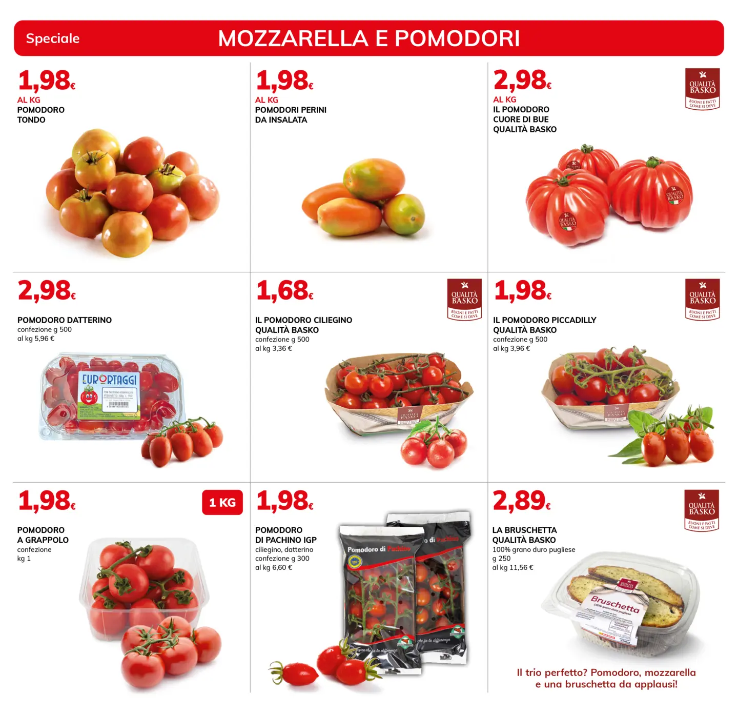 basko - Volantino attuale di Basko - Speciale pomodoro mozzarella valido dal martedì 21/07/2026 al lunedì 03/08/2026 - page: 3