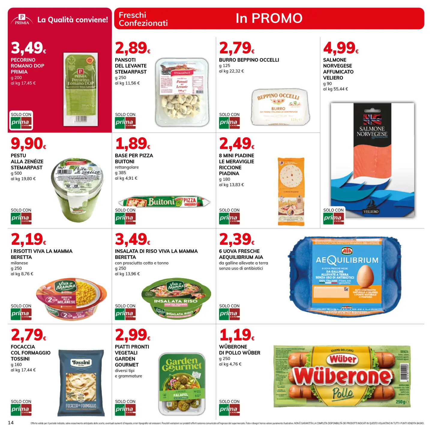 basko - Volantino attuale di Basko valido dal martedì 11/08/2026 al giovedì 20/08/2026 - page: 14