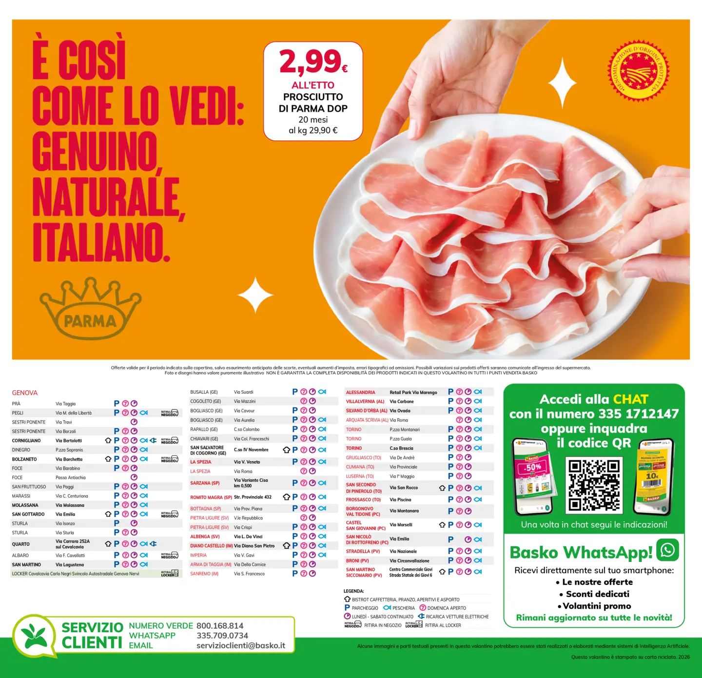 basko - Volantino attuale di Basko - Speciale Salumi valido dal martedì 18/08/2026 al lunedì 31/08/2026 - page: 4