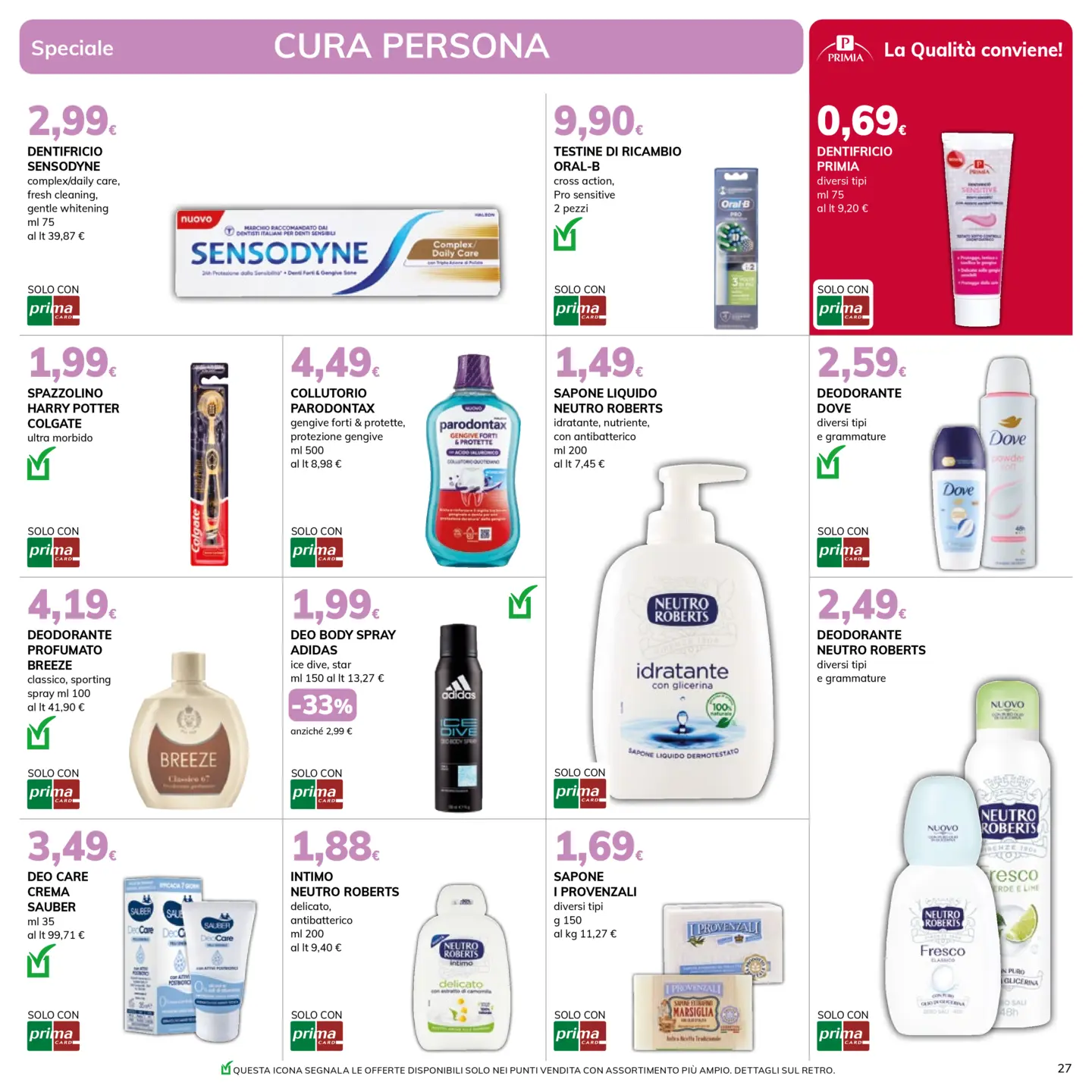 basko - Volantino attuale di Basko valido dal martedì 15/09/2026 al lunedì 28/09/2026 - page: 27