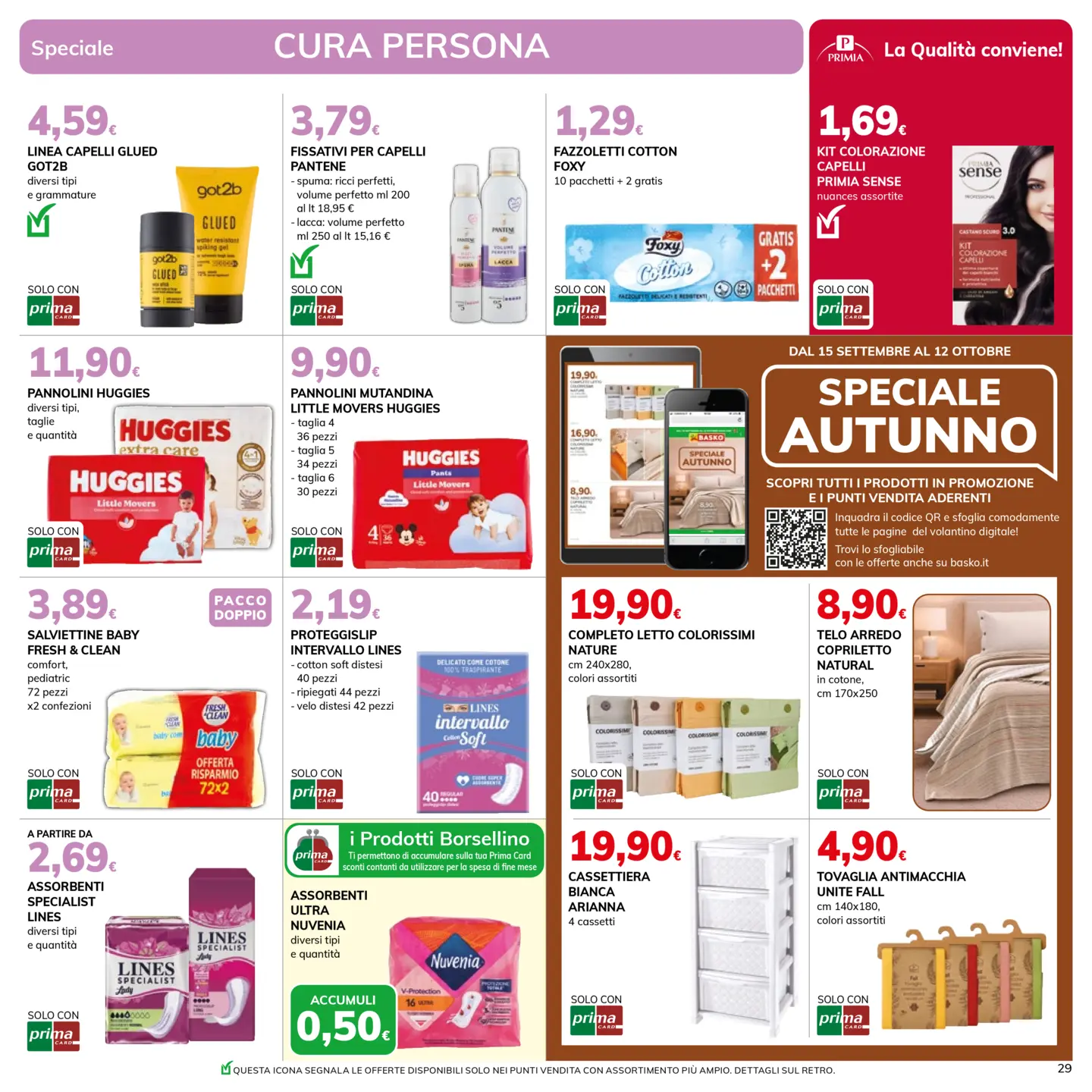 basko - Volantino attuale di Basko valido dal martedì 15/09/2026 al lunedì 28/09/2026 - page: 29