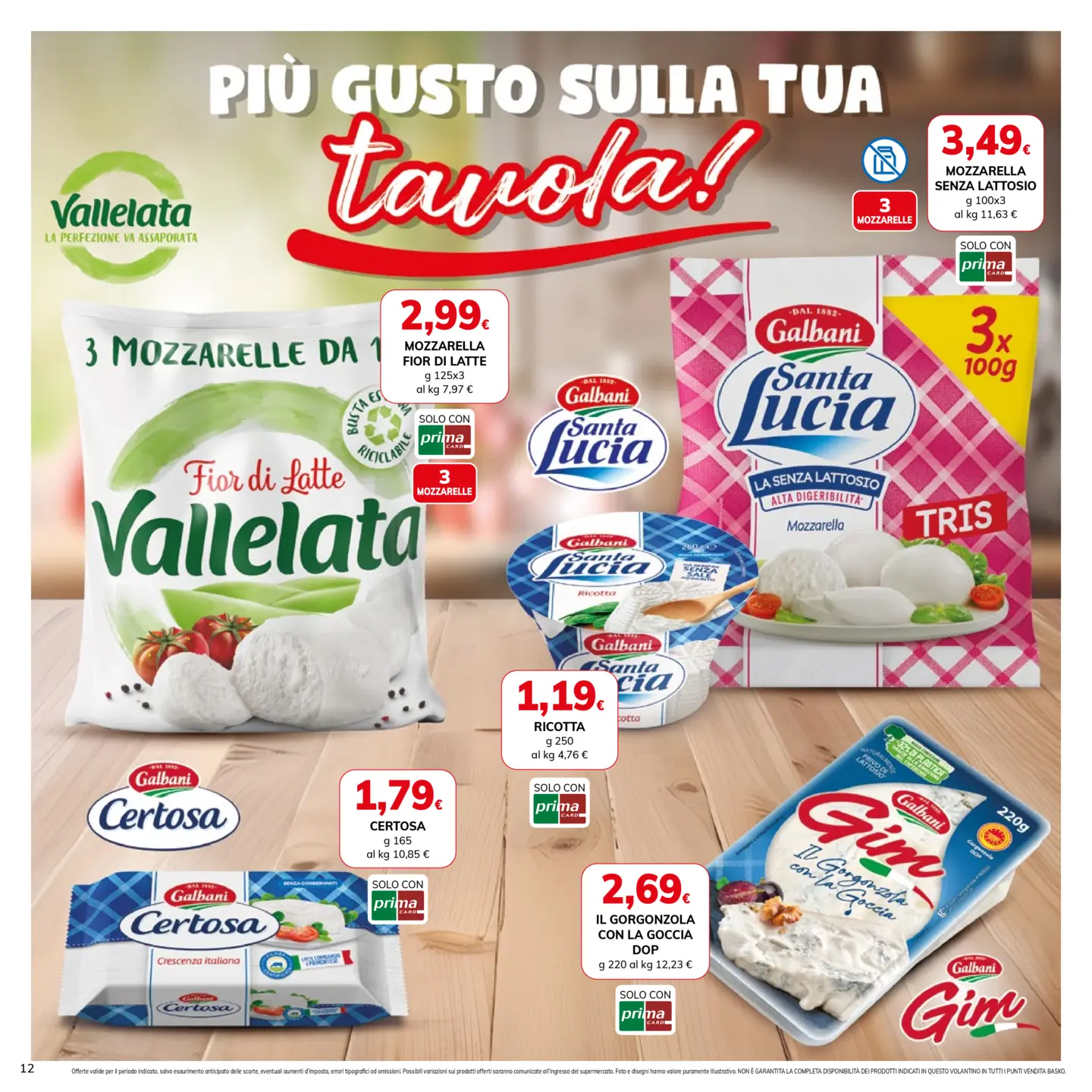 basko - Volantino attuale di Basko valido dal martedì 15/09/2026 al lunedì 28/09/2026 - page: 12