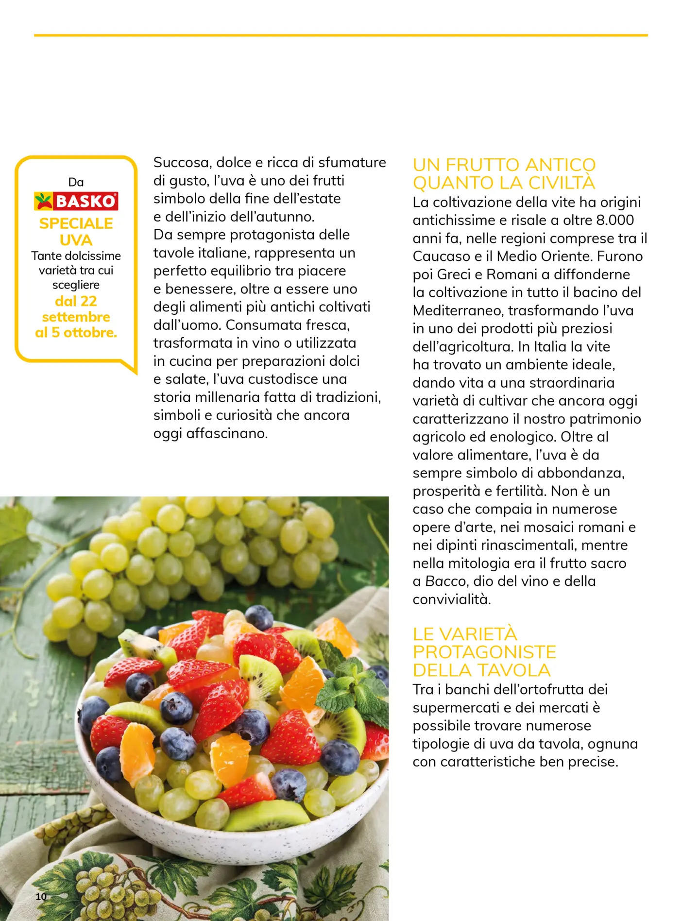 basko - Volantino attuale di Basko - Magazine valido dal martedì 01/09/2026 al mercoledì 30/09/2026 - page: 10