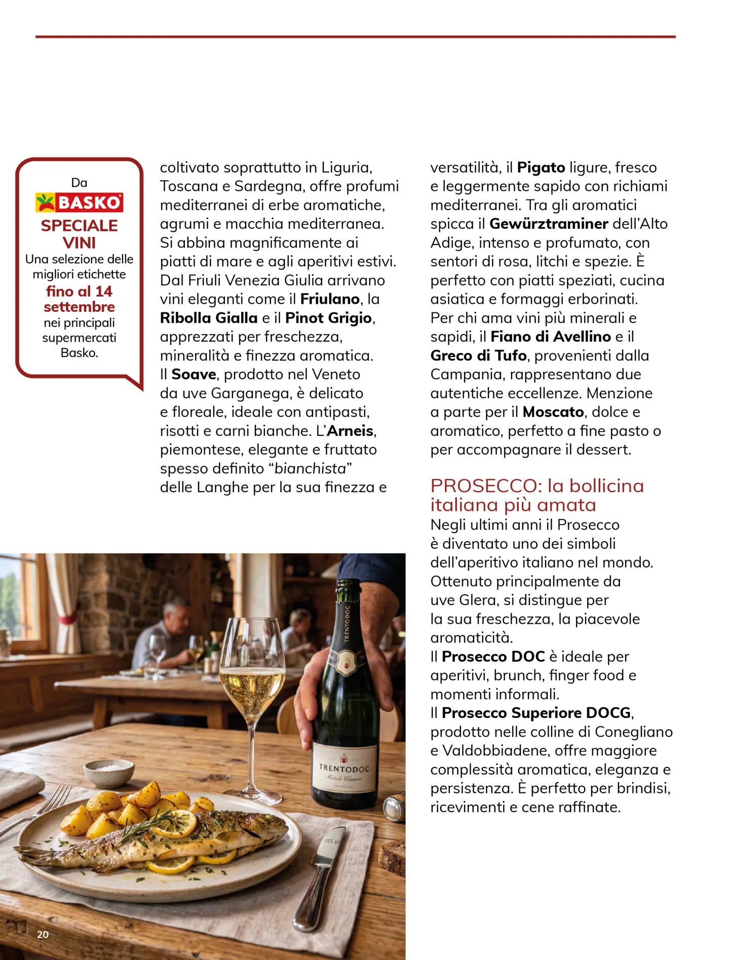 basko - Volantino attuale di Basko - Magazine valido dal martedì 01/09/2026 al mercoledì 30/09/2026 - page: 20