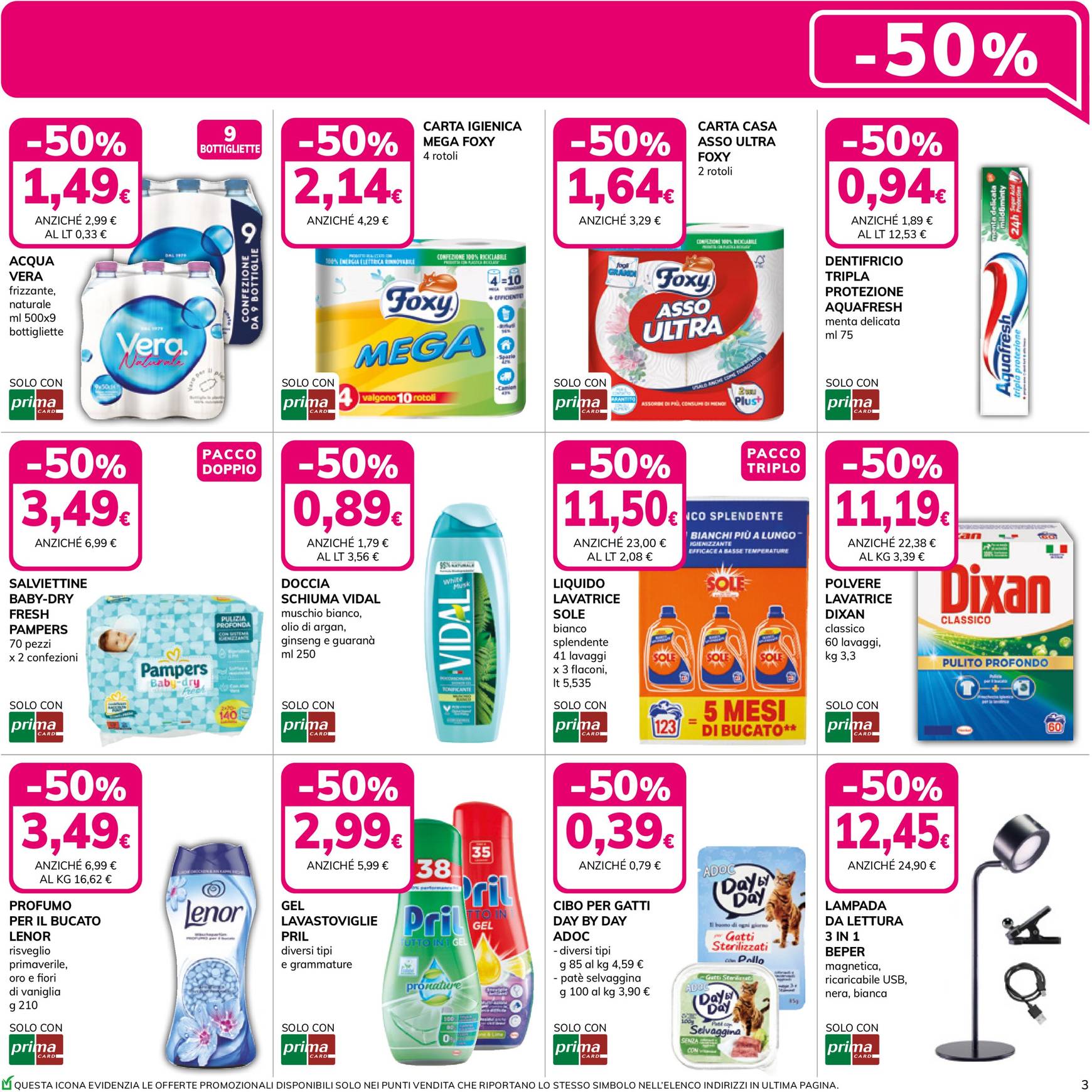 basko - Nuovo volantino Basko - Promo 50% 20.08. - 04.09. - page: 3