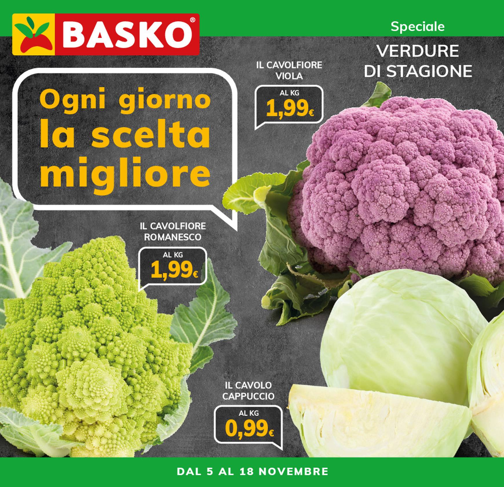 basko - Volantino Basko valido dal 05.11. al 18.11.