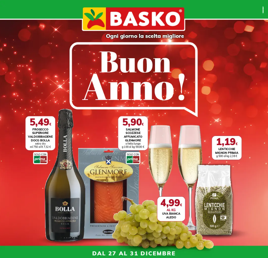 basko - Volantino Basko valido dal 27/12 al 31/12