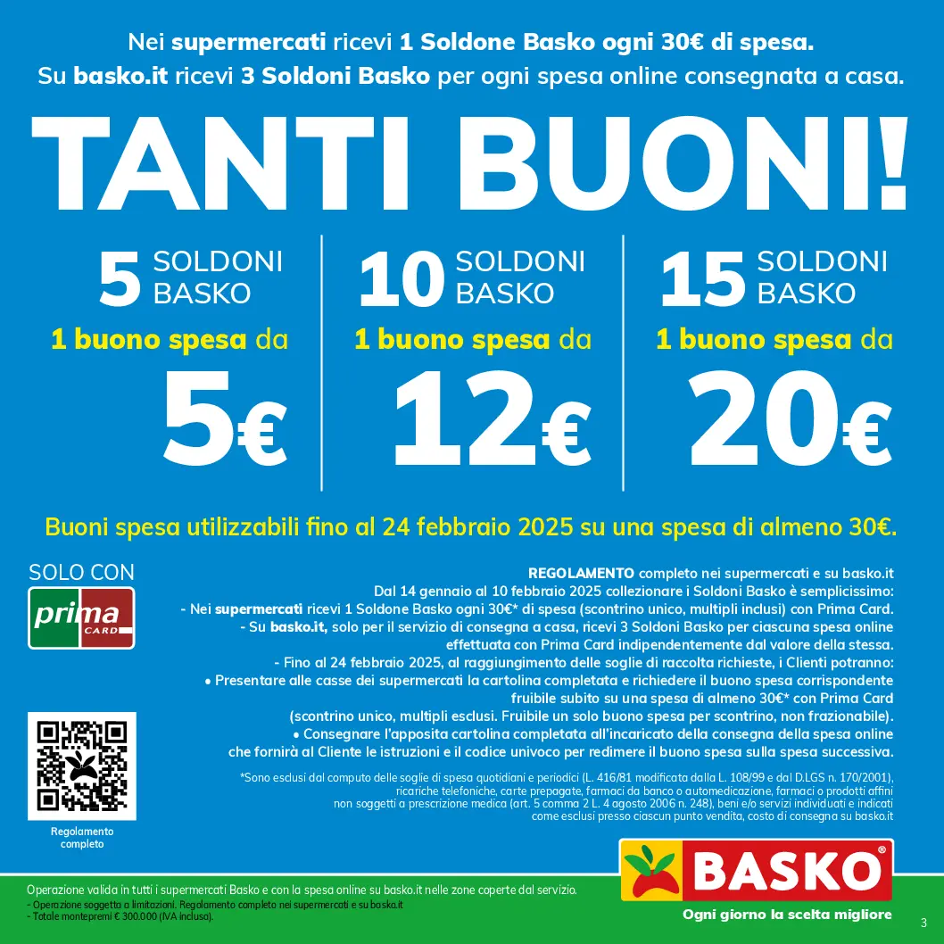 basko - Volantino Basko - 1+1 valido dal 14/01 al 27/01 - page: 3