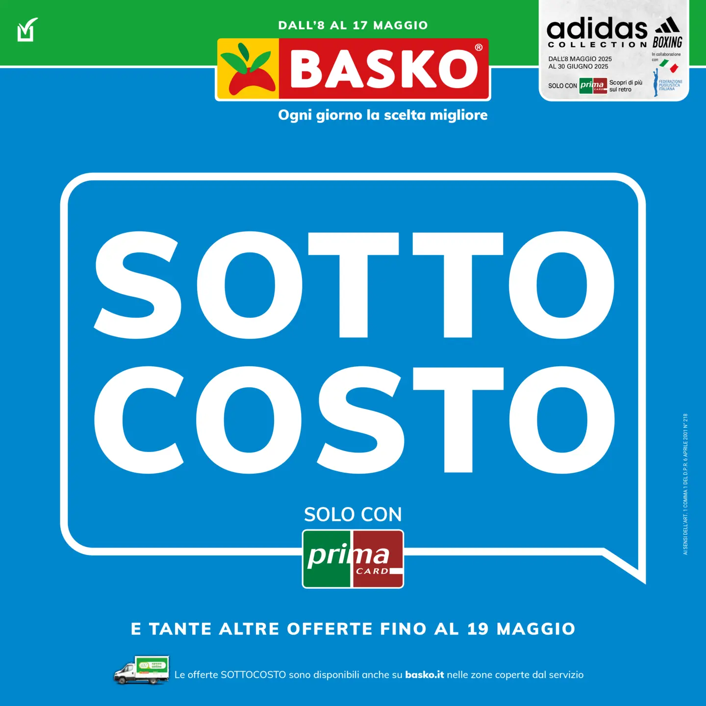 basko - Volantino Basko - Sottocosto valido dal 08/05 al 17/05