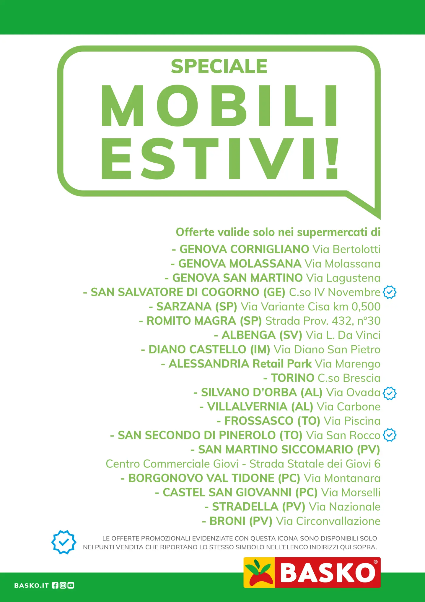 basko - Volantino Basko - Speciale Mobili Estivi valido dal 22/04 al 16/06 - page: 2