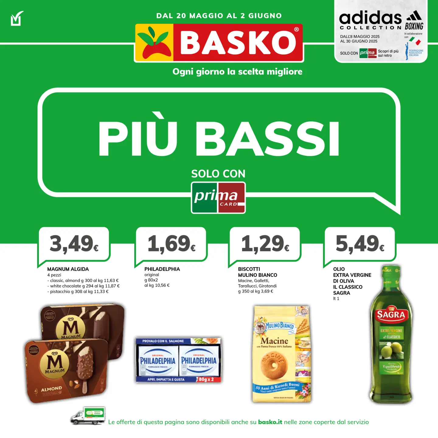 basko - Volantino Basko - Più Bassi valido dal 20/05 al 02/06 - page: 1