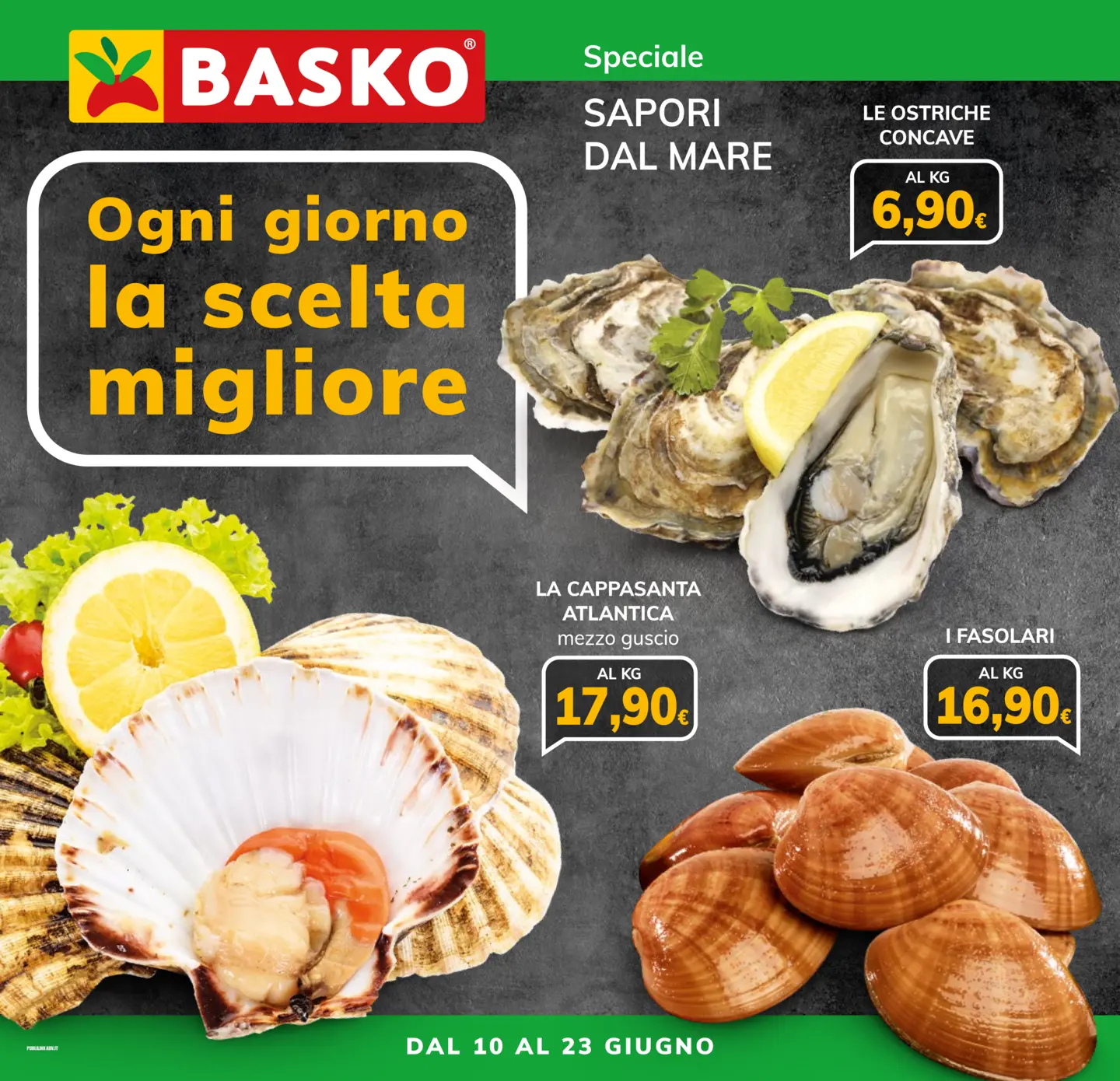 basko - Volantino Basko - Speciale Sapori dal Mare valido dal 10/06 al 23/06 - page: 1