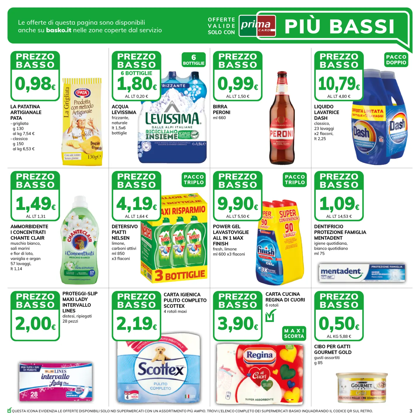 basko - Volantino Basko valido dal 17/06 al 30/06 - page: 3