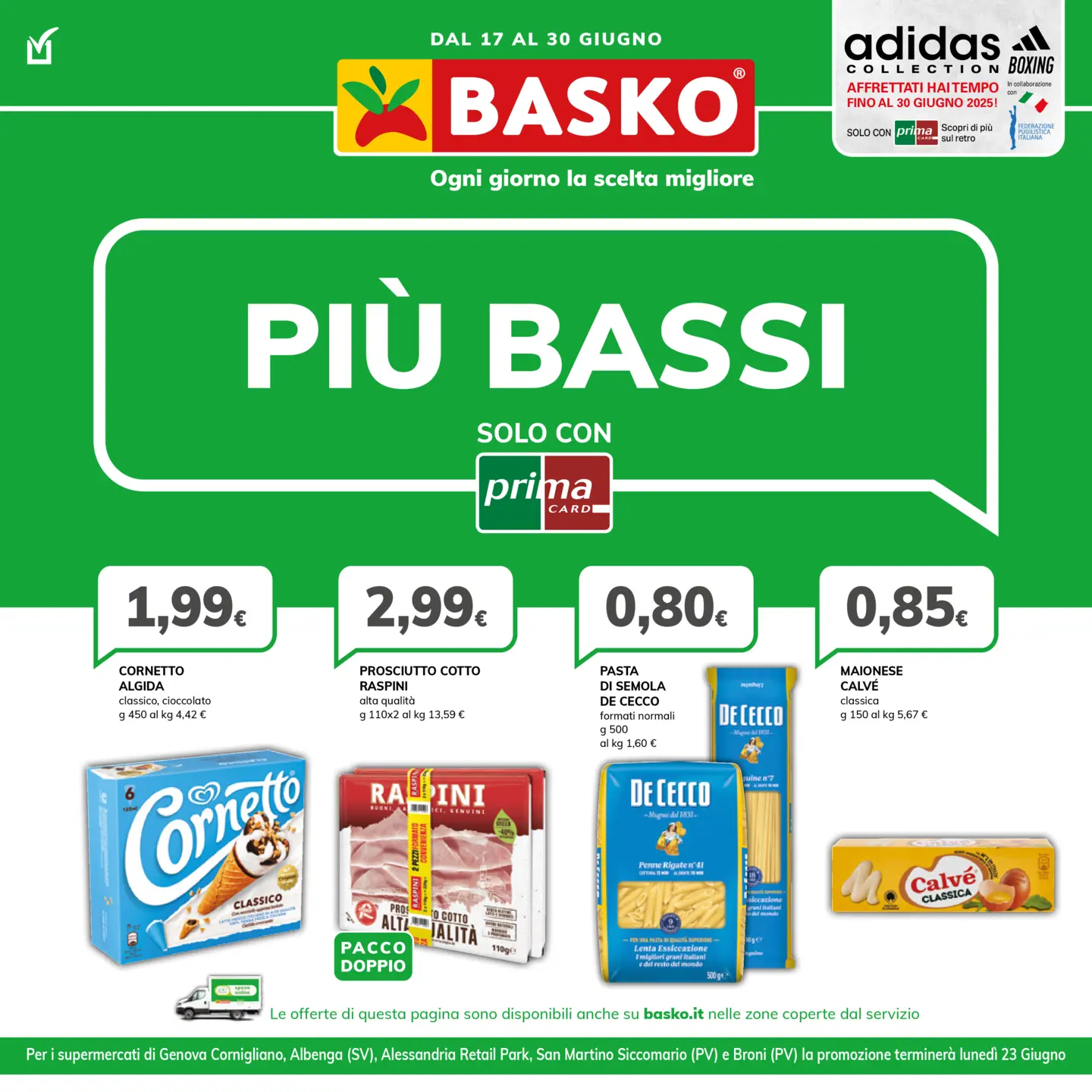 basko - Volantino Basko valido dal 17/06 al 30/06