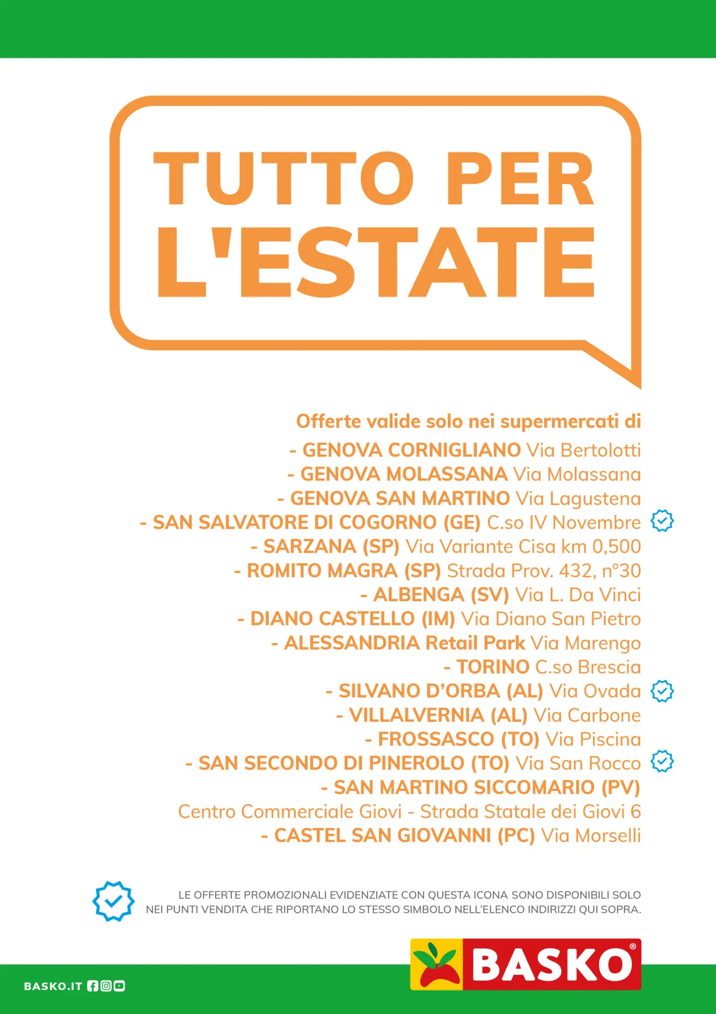 basko - Volantino Basko - Tutto per l'estate valido dal 17/06 al 18/08 - page: 2