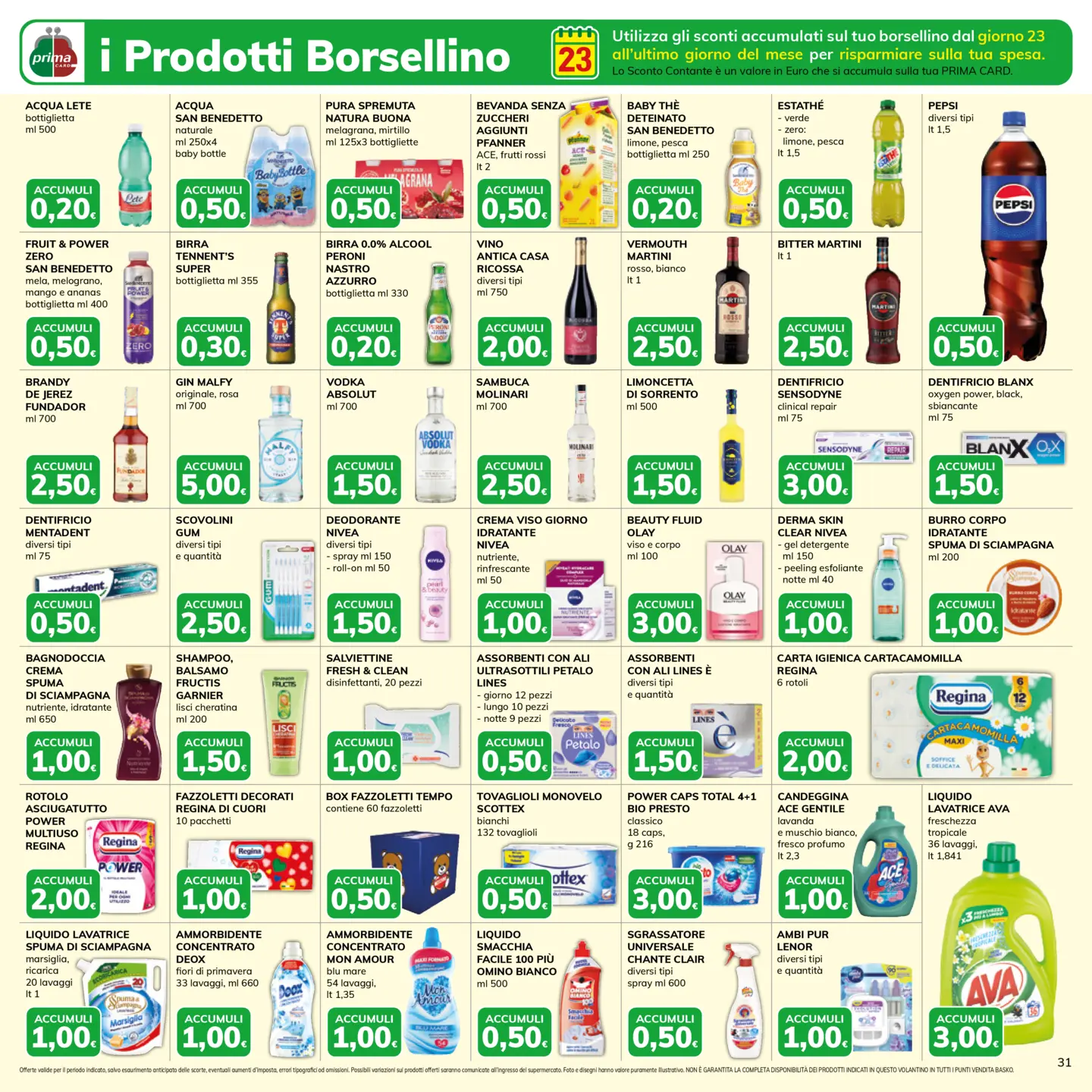 basko - Volantino Basko - Sconto 50% valido dal 01/07 al 14/07 - page: 31
