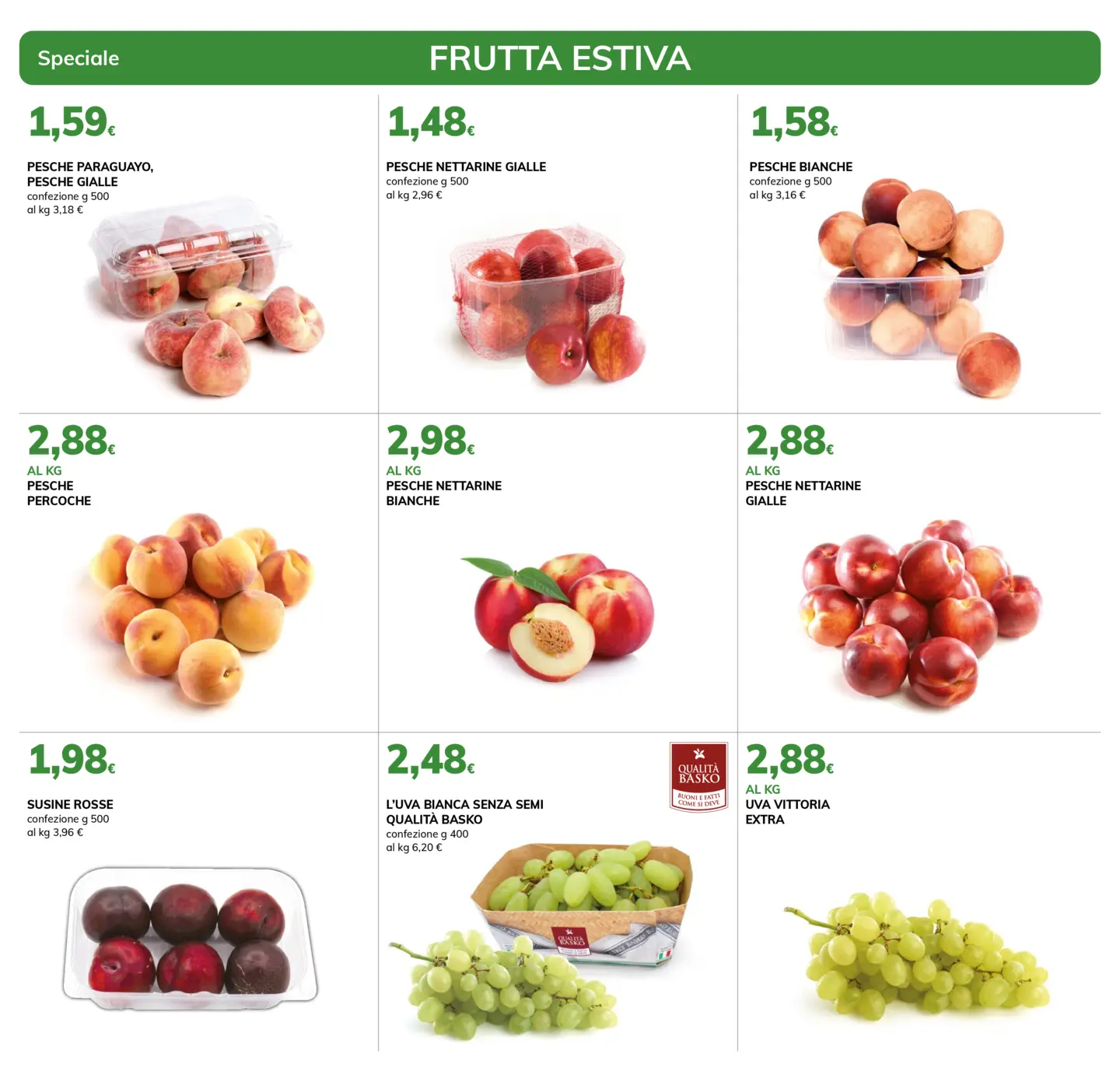 basko - Volantino Basko - Frutta Estiva valido dal 08/07 al 21/07 - page: 3