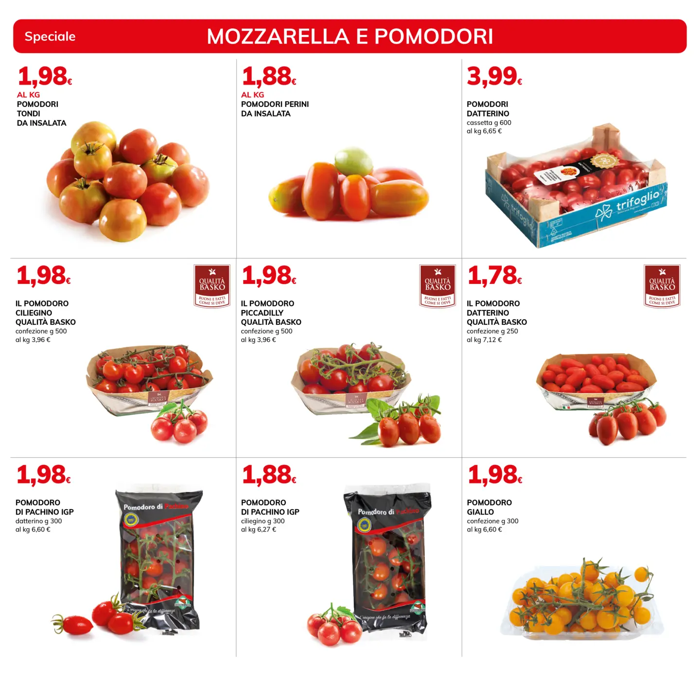 basko - Volantino Basko - Speciale pomodoro mozzarella valido dal 22/07 al 04/08 - page: 3
