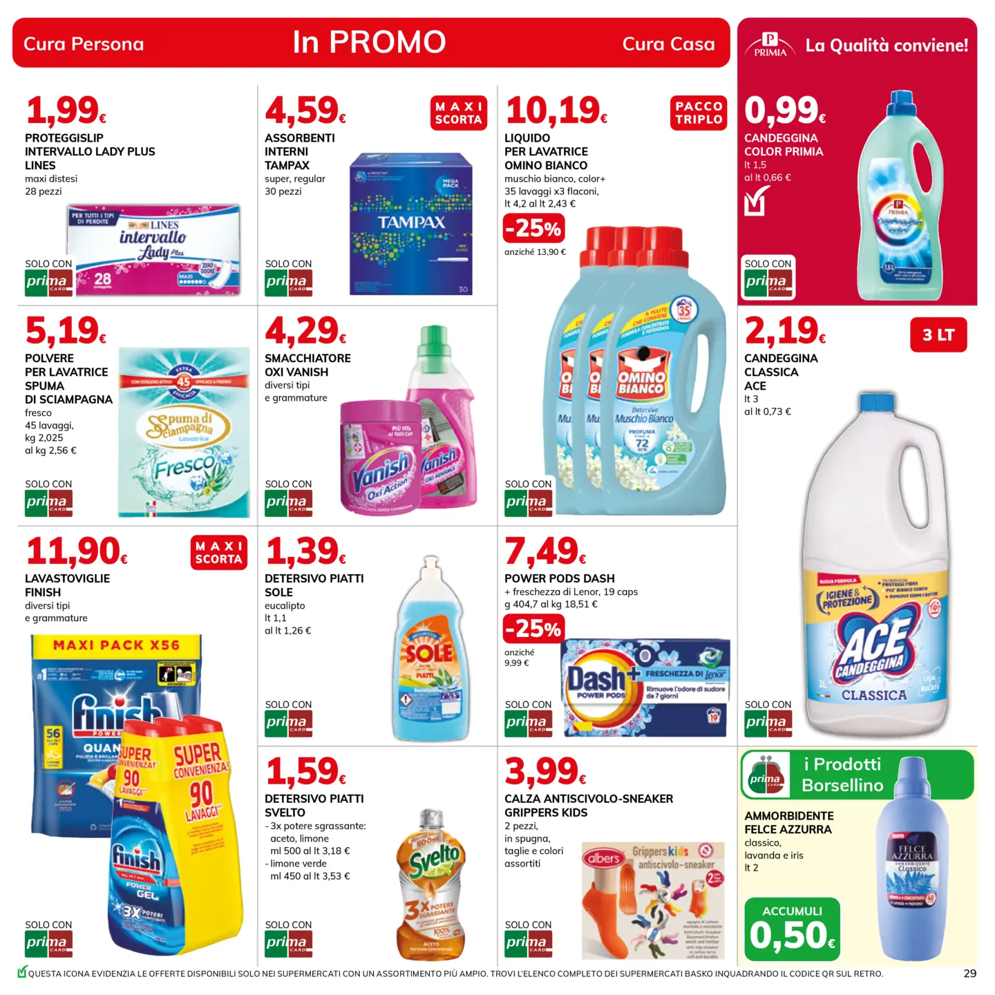basko - Volantino Basko - Sconto 50% valido dal 19/08 al 03/09 - page: 29