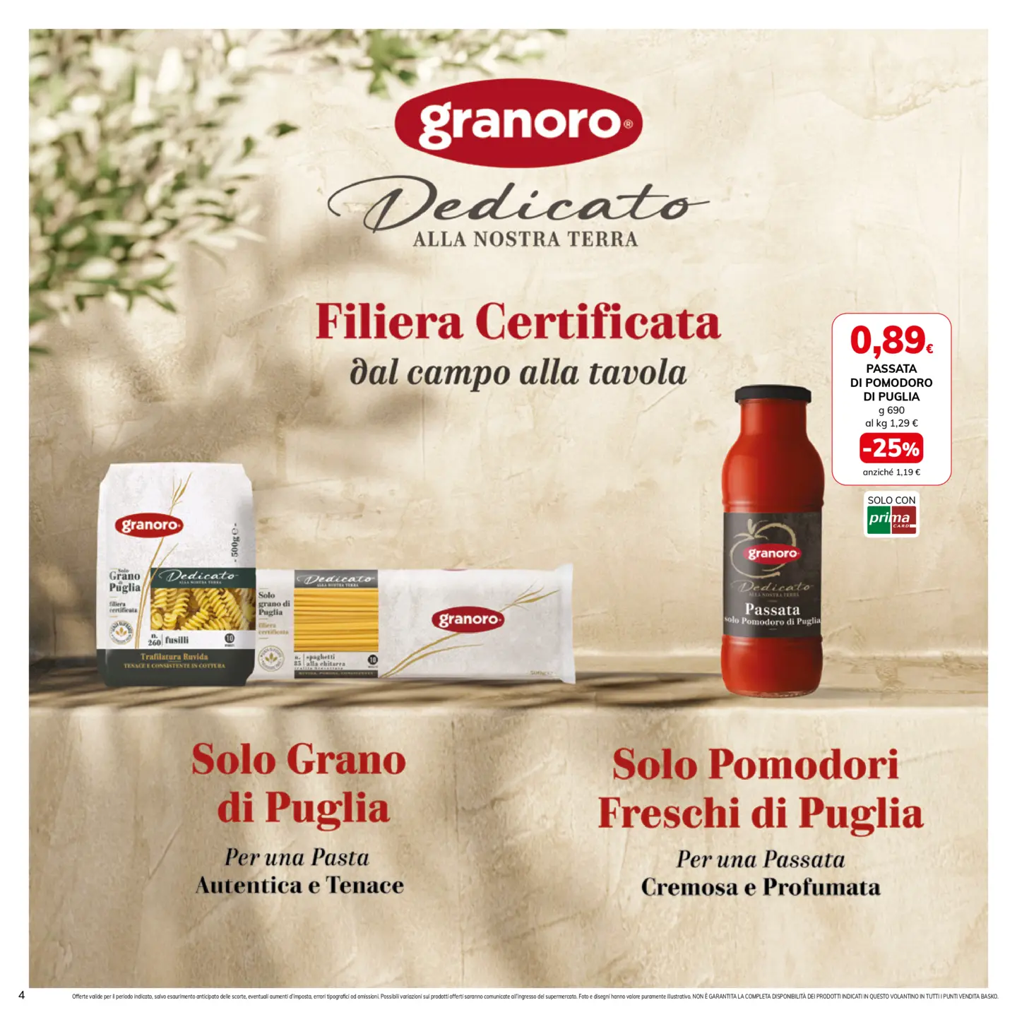 basko - Volantino Basko - Sconto 50% valido dal 19/08 al 03/09 - page: 4