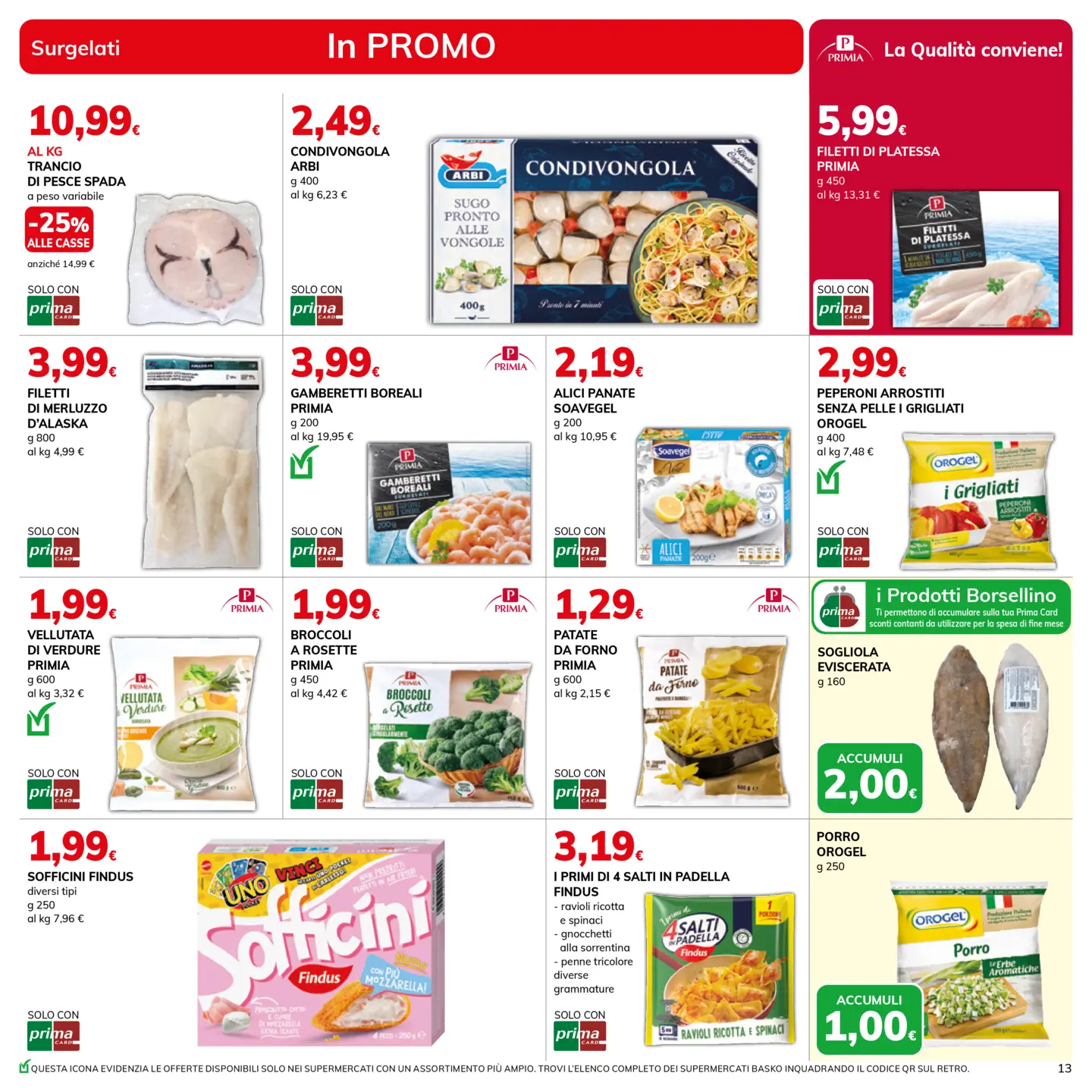 basko - Volantino Basko - Sconto 50% valido dal 19/08 al 03/09 - page: 13