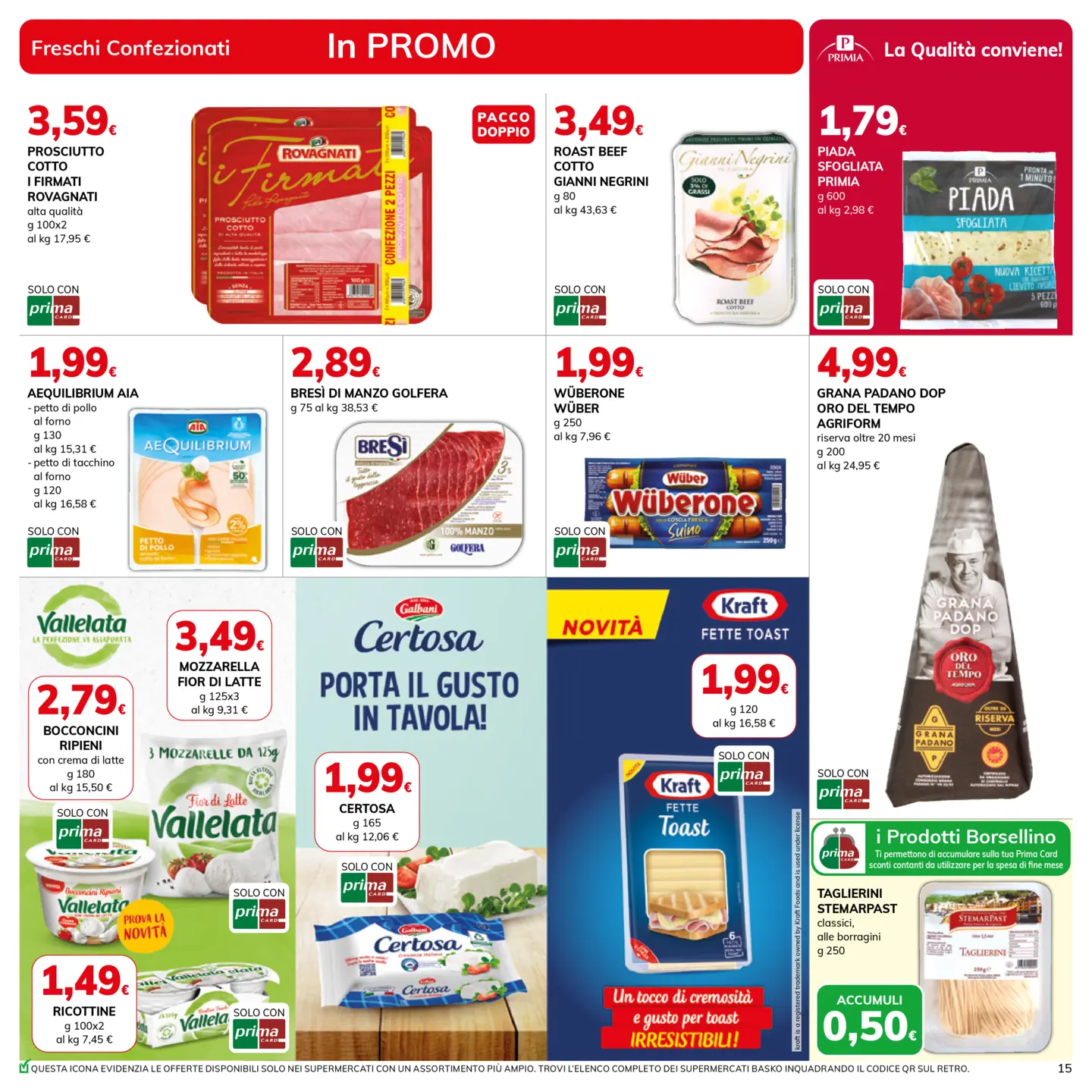 basko - Volantino Basko - Sconto 50% valido dal 19/08 al 03/09 - page: 15