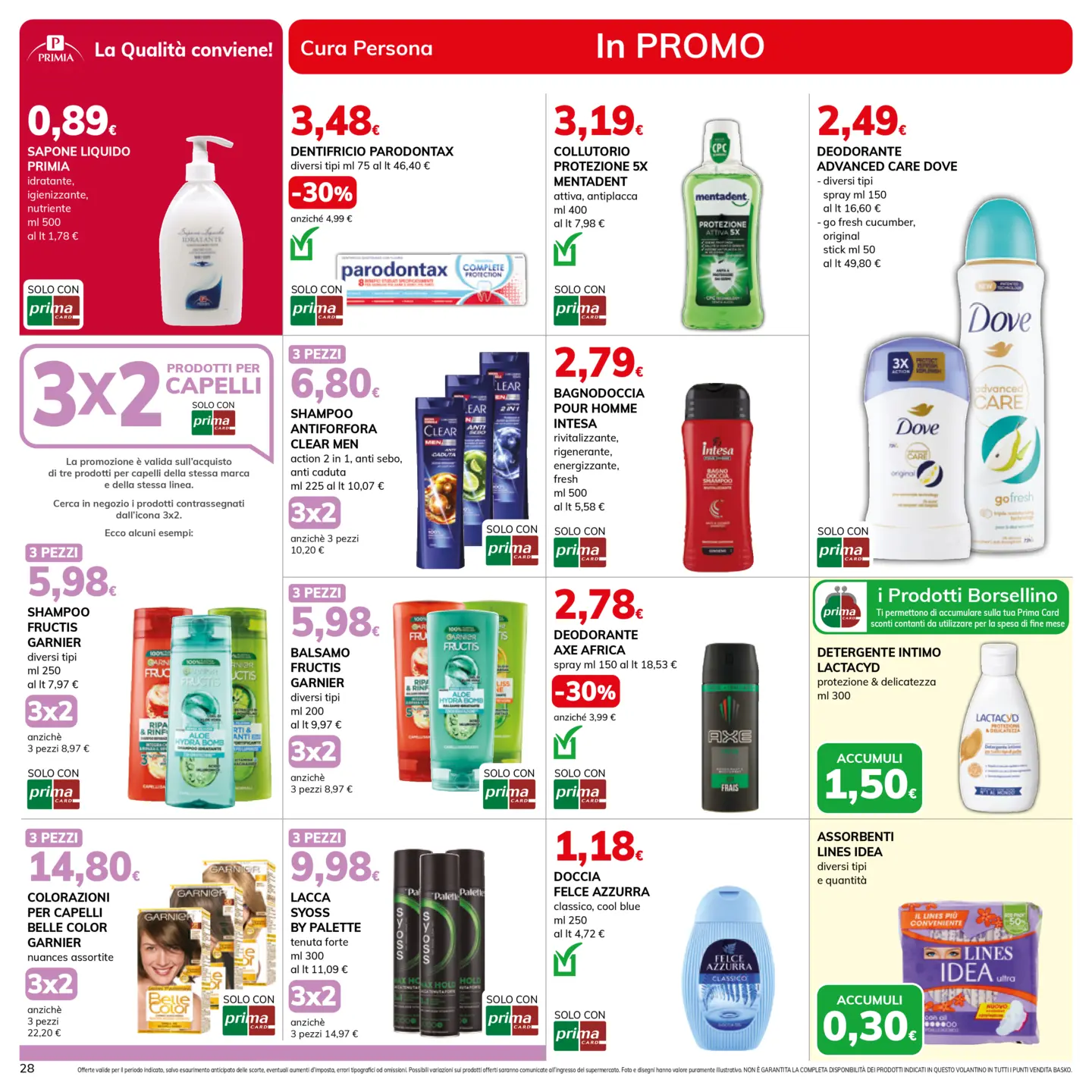basko - Volantino Basko - Sconto 50% valido dal 19/08 al 03/09 - page: 28