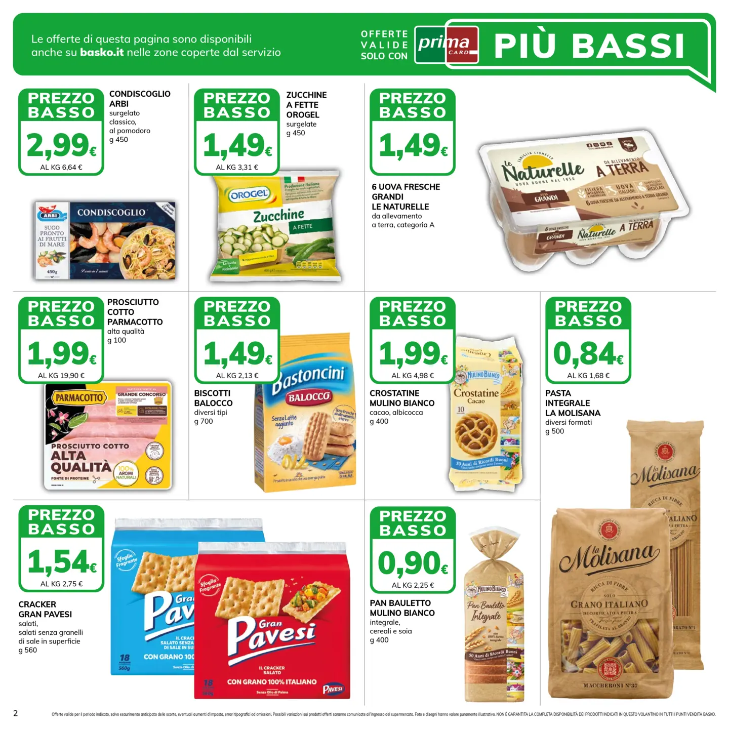 basko - Volantino Basko - Più Bassi valido dal 30/09 al 13/10 - page: 2