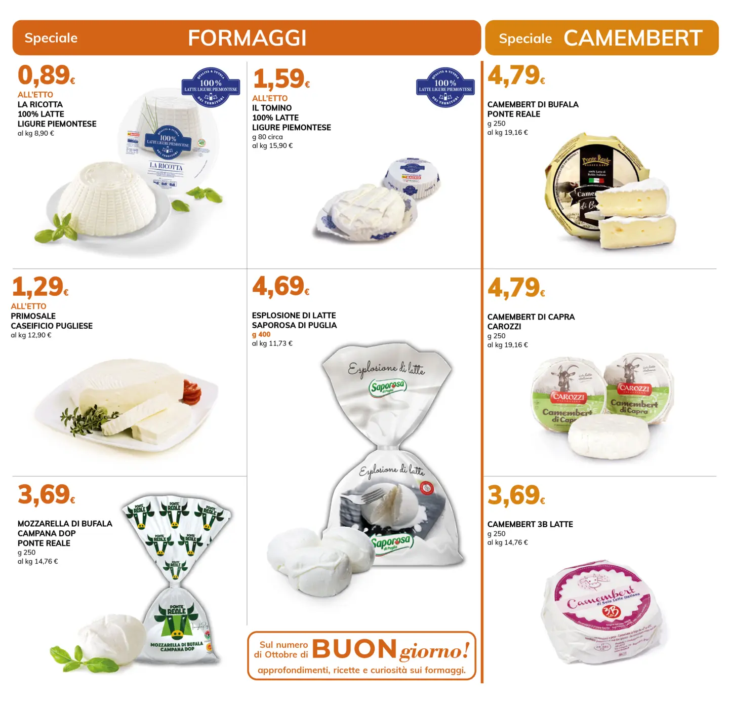 basko - Volantino Basko - Speciale Formaggi valido dal 07/10 al 20/10 - page: 3