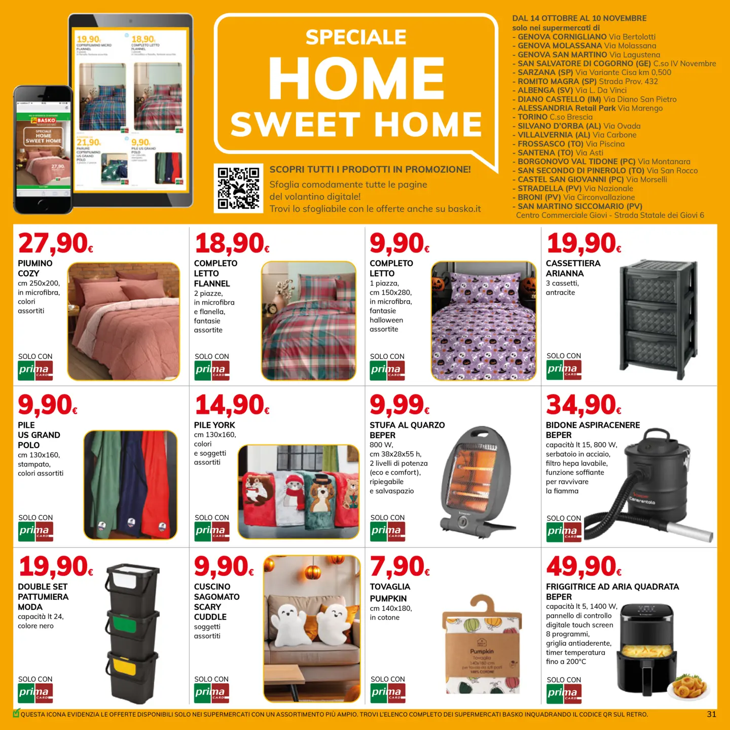 basko - Volantino Basko - Sconto 40% e 50% valido dal 14/10 al 27/10 - page: 31