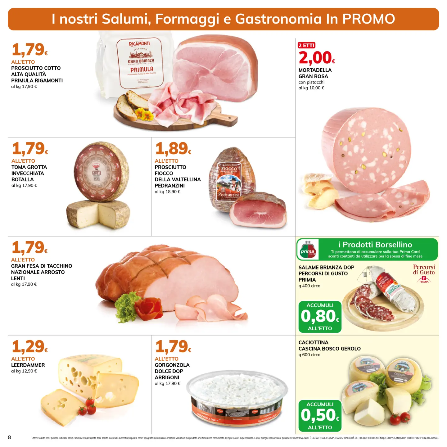 basko - Volantino Basko - Sconto 40% e 50% valido dal 14/10 al 27/10 - page: 8
