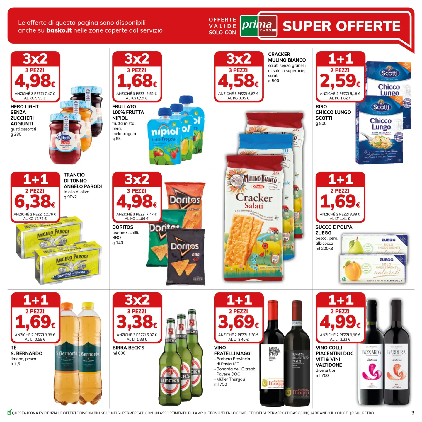 basko - Volantino Basko - Super offerte valido dal 28/10 al 10/11 - page: 3