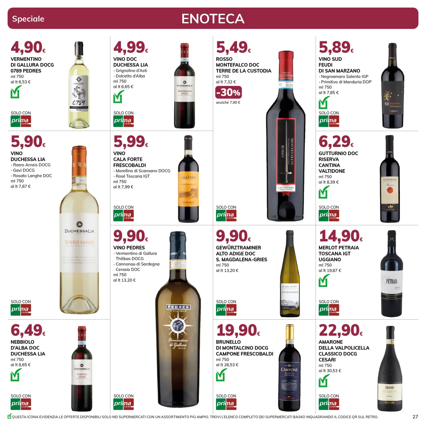 basko - Volantino Basko - Super offerte valido dal 28/10 al 10/11 - page: 27