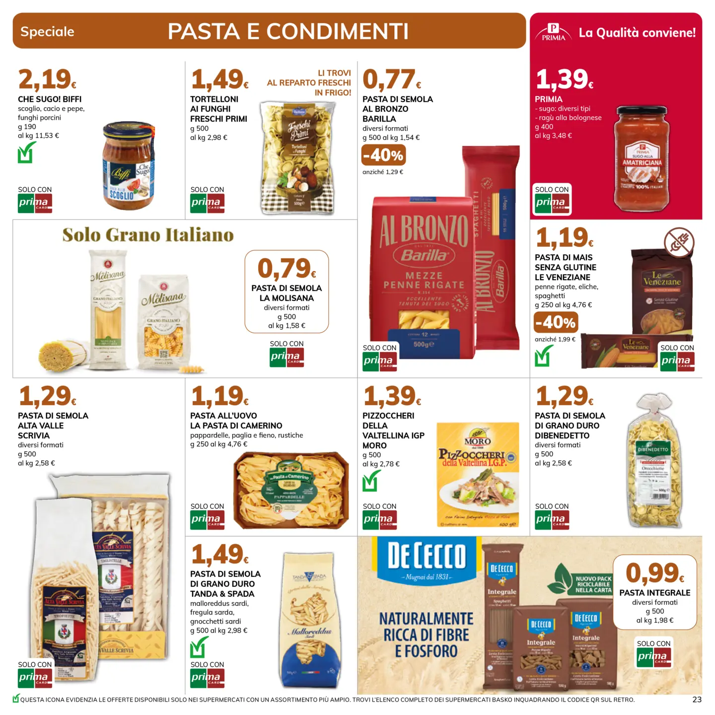 basko - Volantino Basko - Super offerte valido dal 28/10 al 10/11 - page: 23