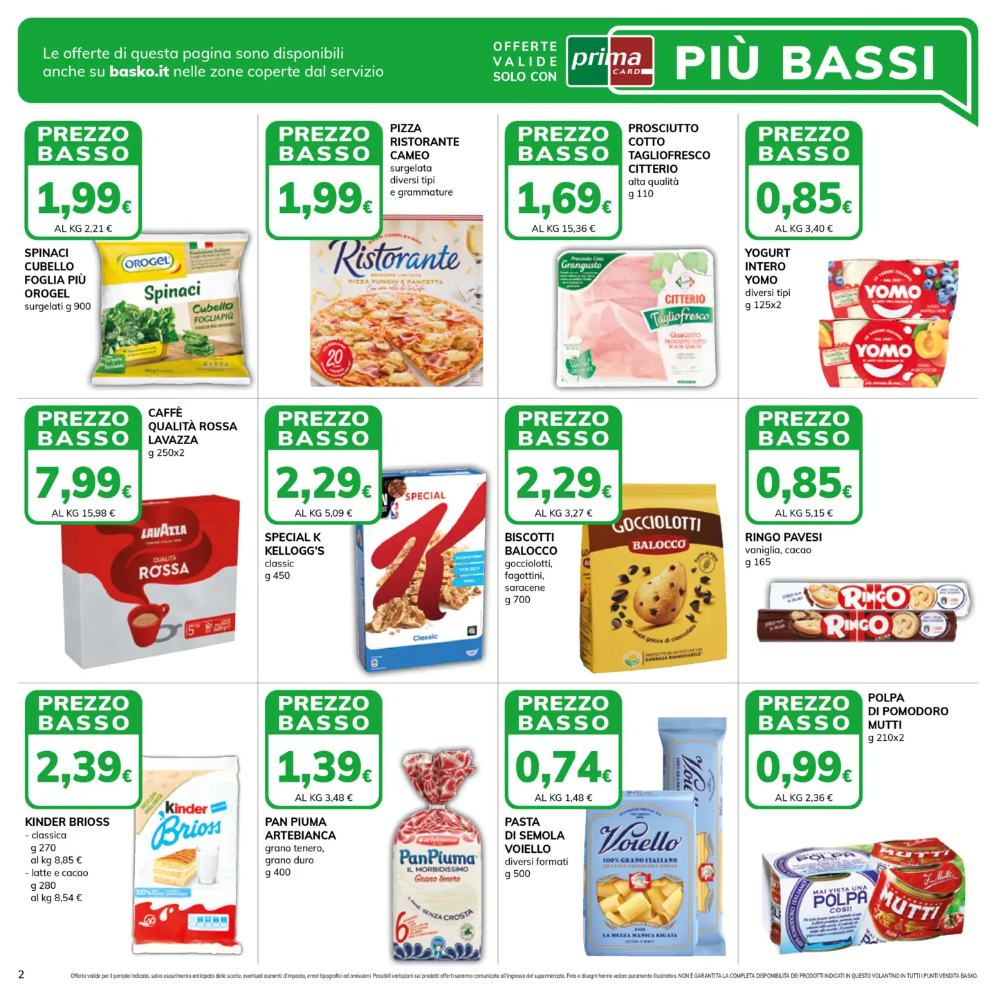 basko - Volantino Basko valido dal 11/11 al 26/11 - page: 2