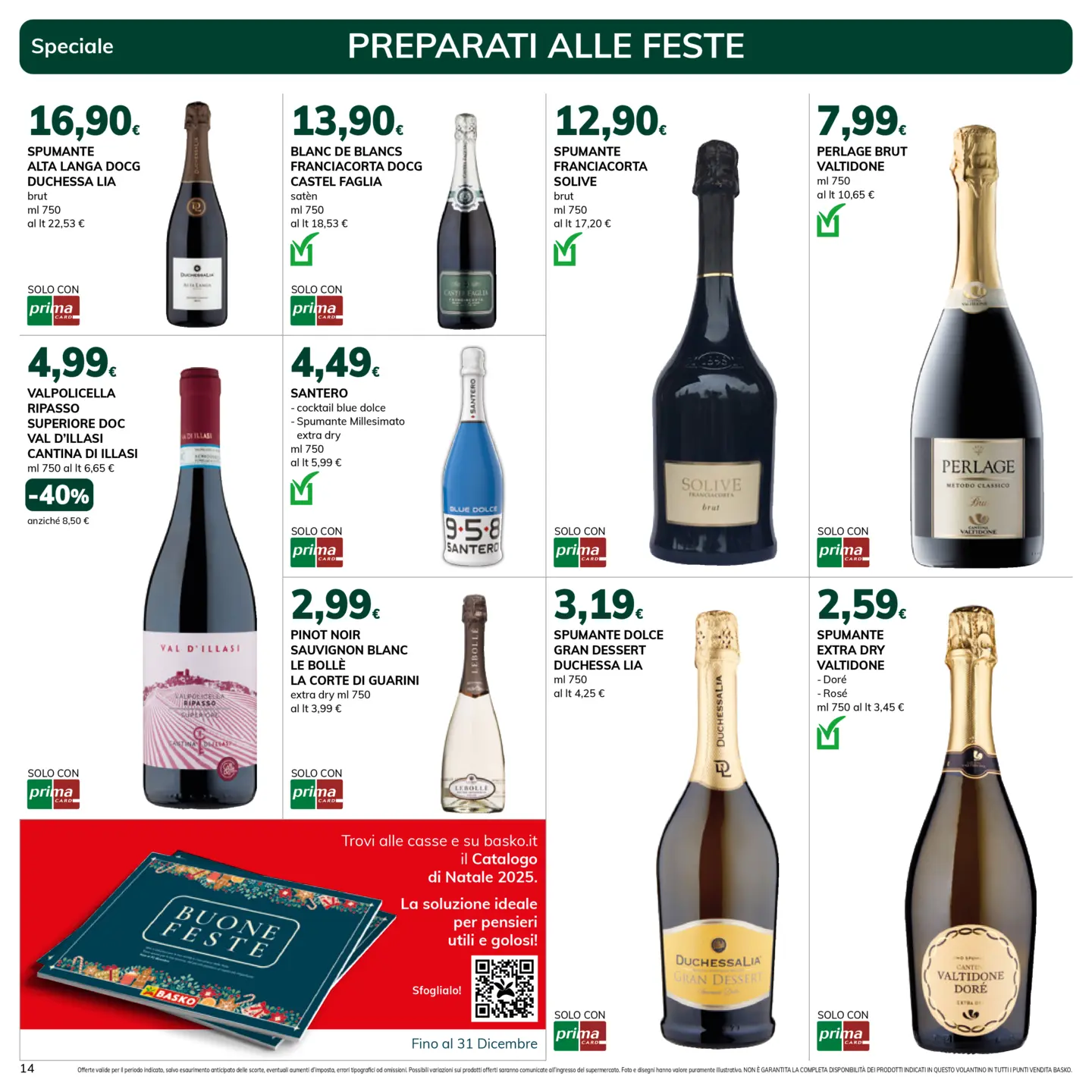 basko - Volantino Basko valido dal 27/11 al 06/12 - page: 14