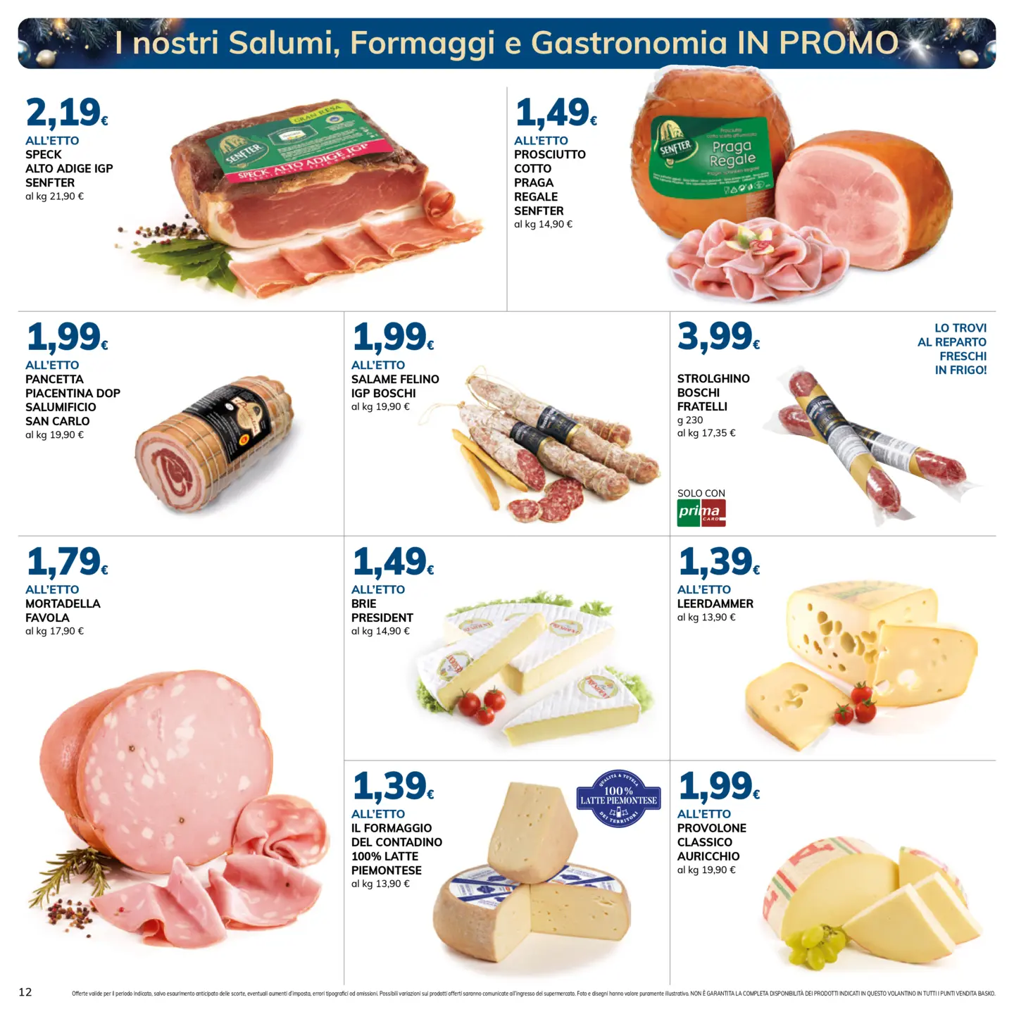 basko - Volantino Basko - Buone Feste valido dal 09/12 al 25/12 - page: 12