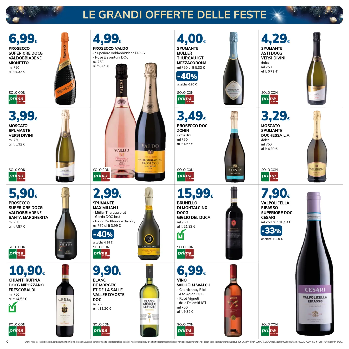 basko - Volantino Basko - Buone Feste valido dal 09/12 al 25/12 - page: 6