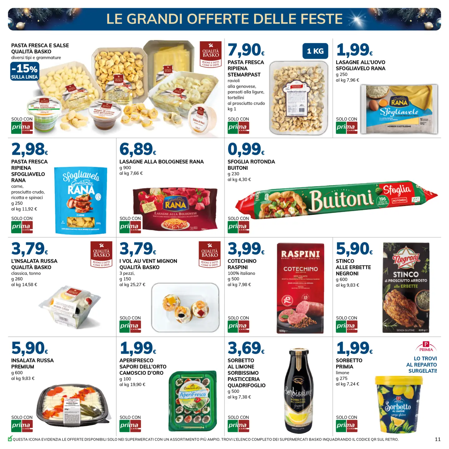 basko - Volantino Basko - Buone Feste valido dal 09/12 al 25/12 - page: 11