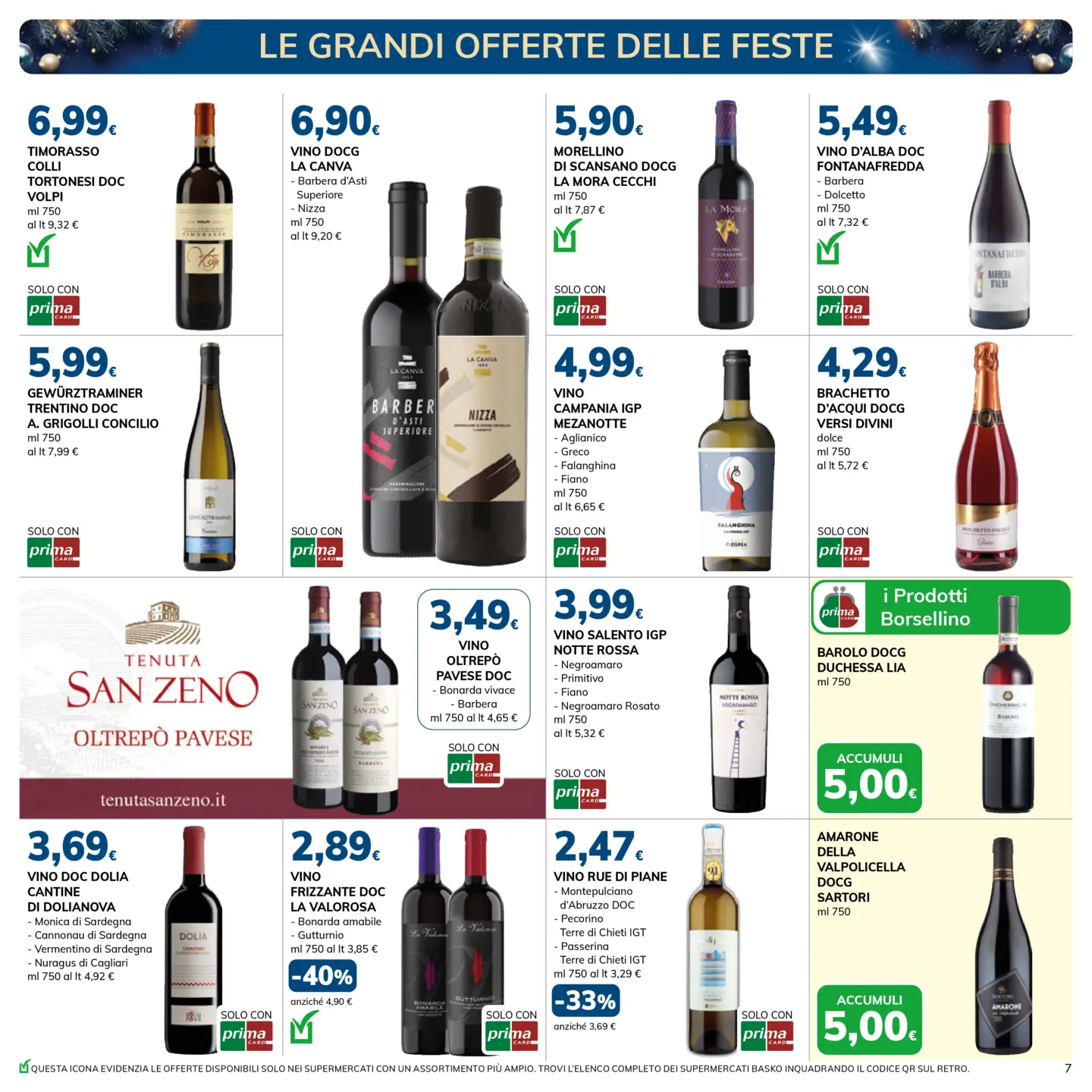 basko - Volantino Basko - Buone Feste valido dal 09/12 al 25/12 - page: 7