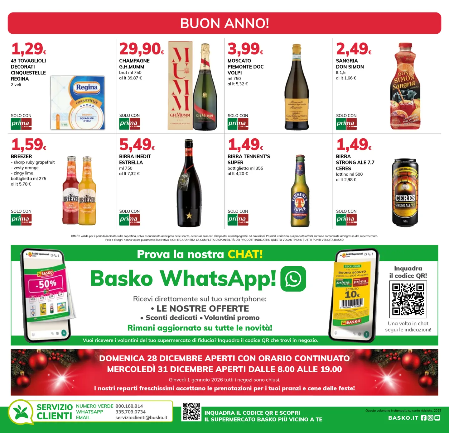 basko - Volantino Basko - Plancia Capodanno valido dal 27/12 al 31/12 - page: 4