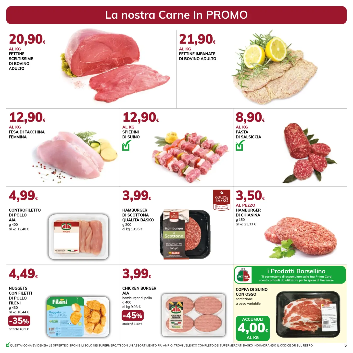 basko - Volantino Basko valido dal 03/01 al 12/01 - page: 5