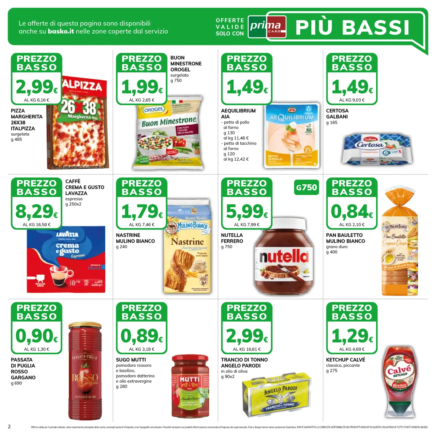 basko - Volantino Basko valido dal 03/01 al 12/01 - page: 2