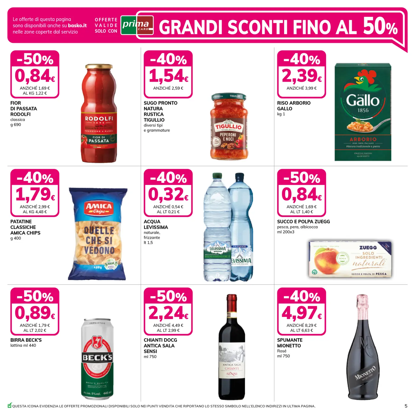 basko - Volantino Basko - Sconto 50% valido dal 13/01 al 26/01 - page: 5